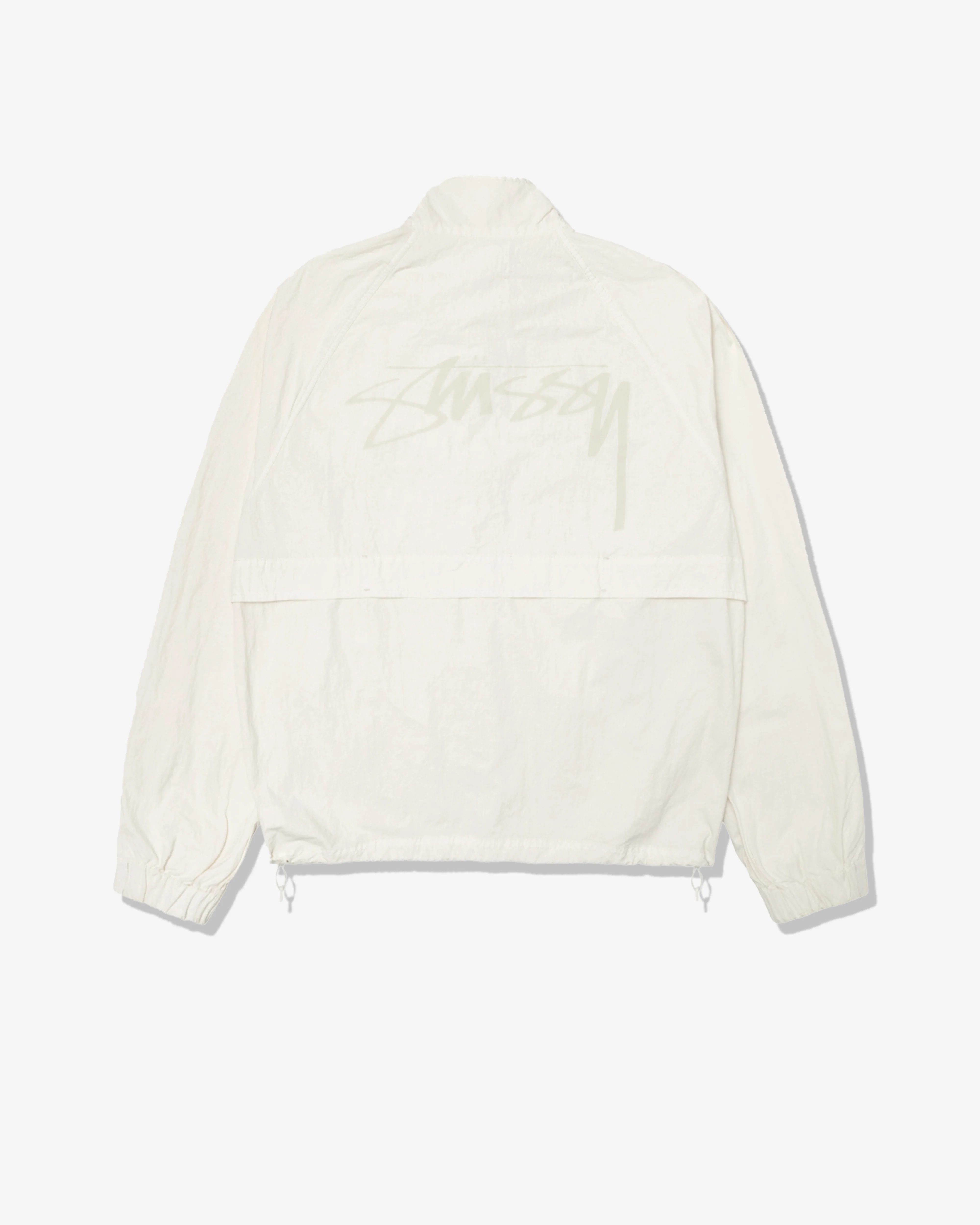 Stüssy - Men's Warm Up Jacket - (Bone) - Image 2