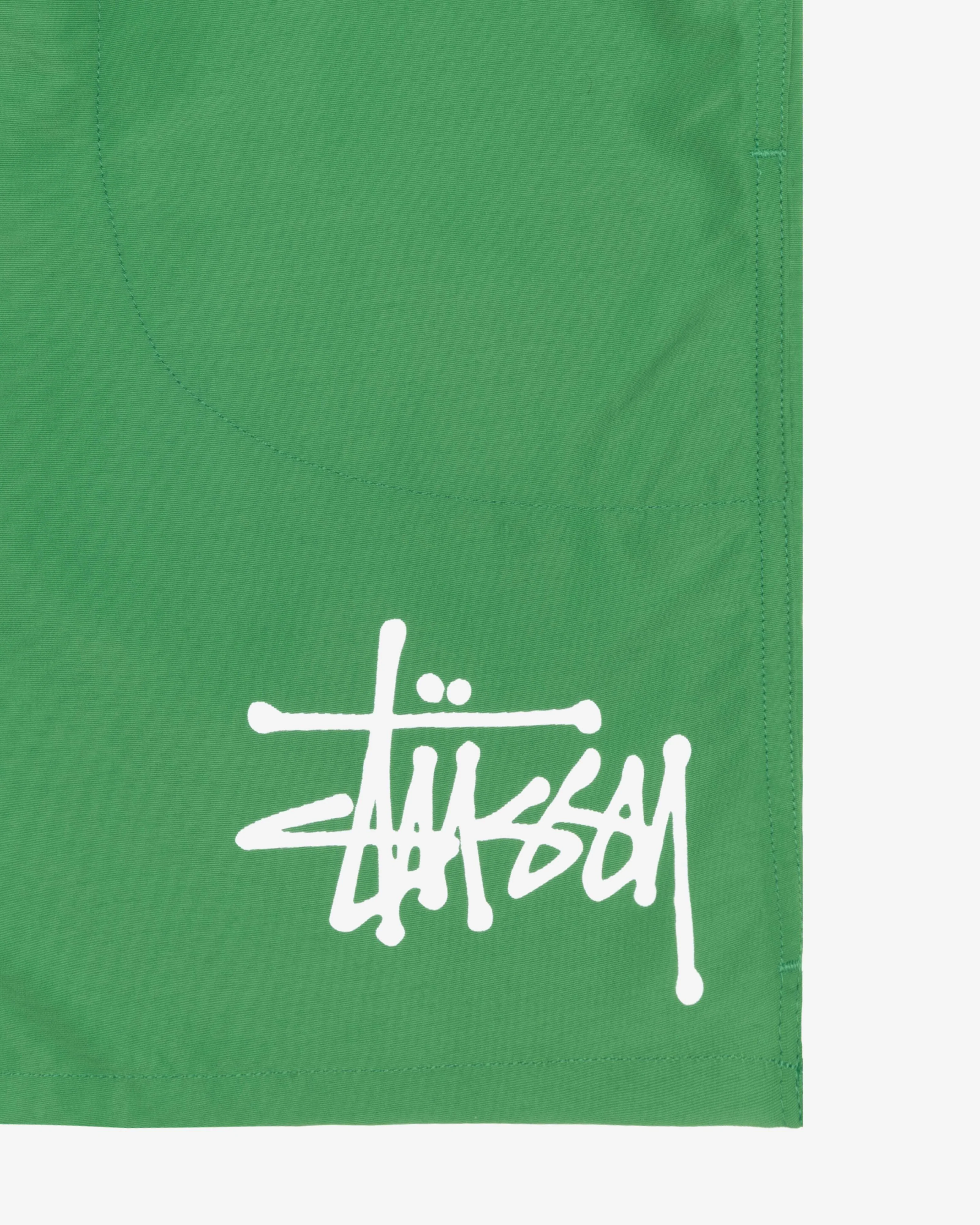 Stüssy - Men's Water Short Big Basic - (Green) - Image 4