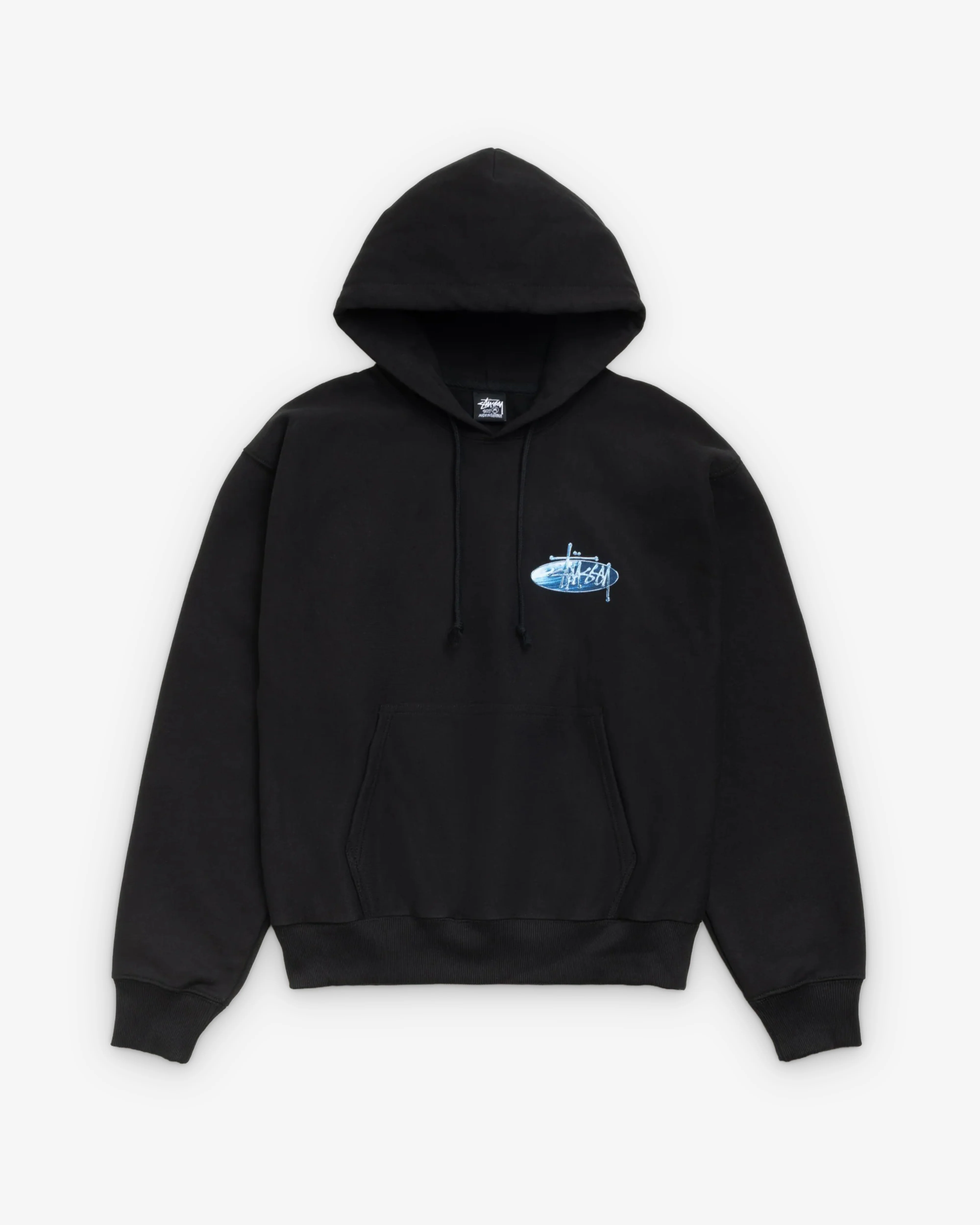 Stüssy - Men's Wave Oval Hood - (Black)