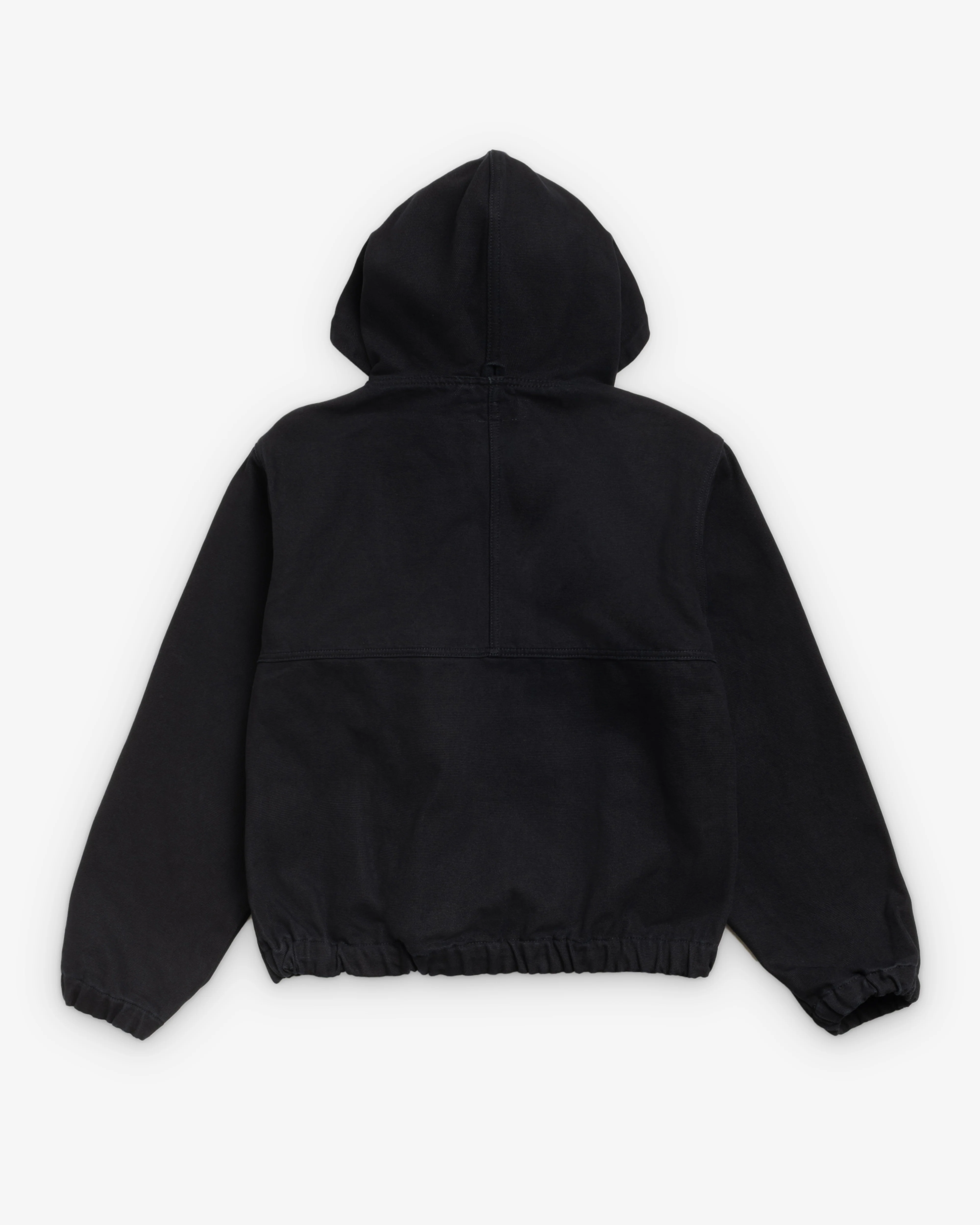 Stüssy - Men's Work Jacket Unlined Canvas - (Black) - Image 2