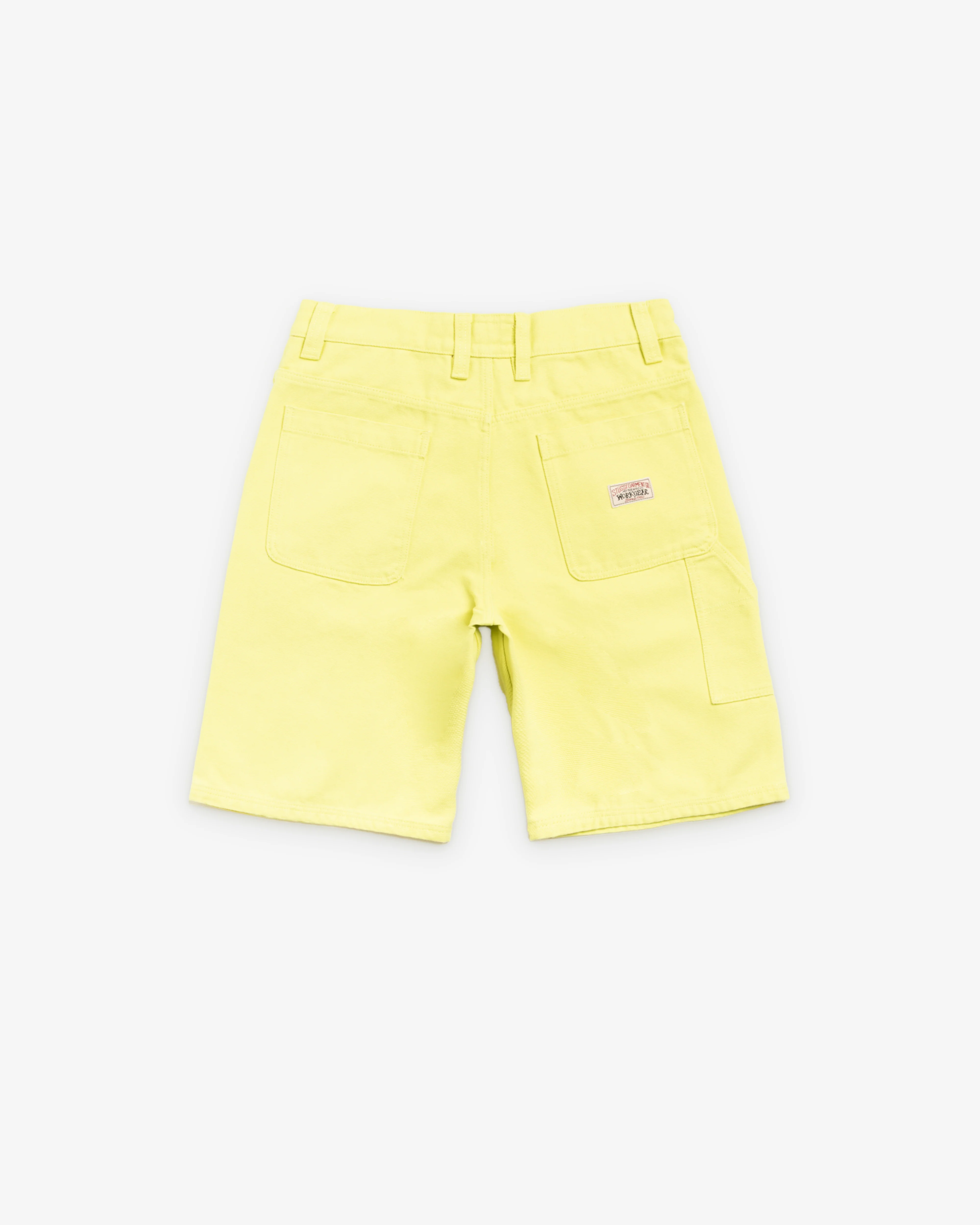 Stüssy - Men's Work Short Canvas - (Yellow) - Image 2