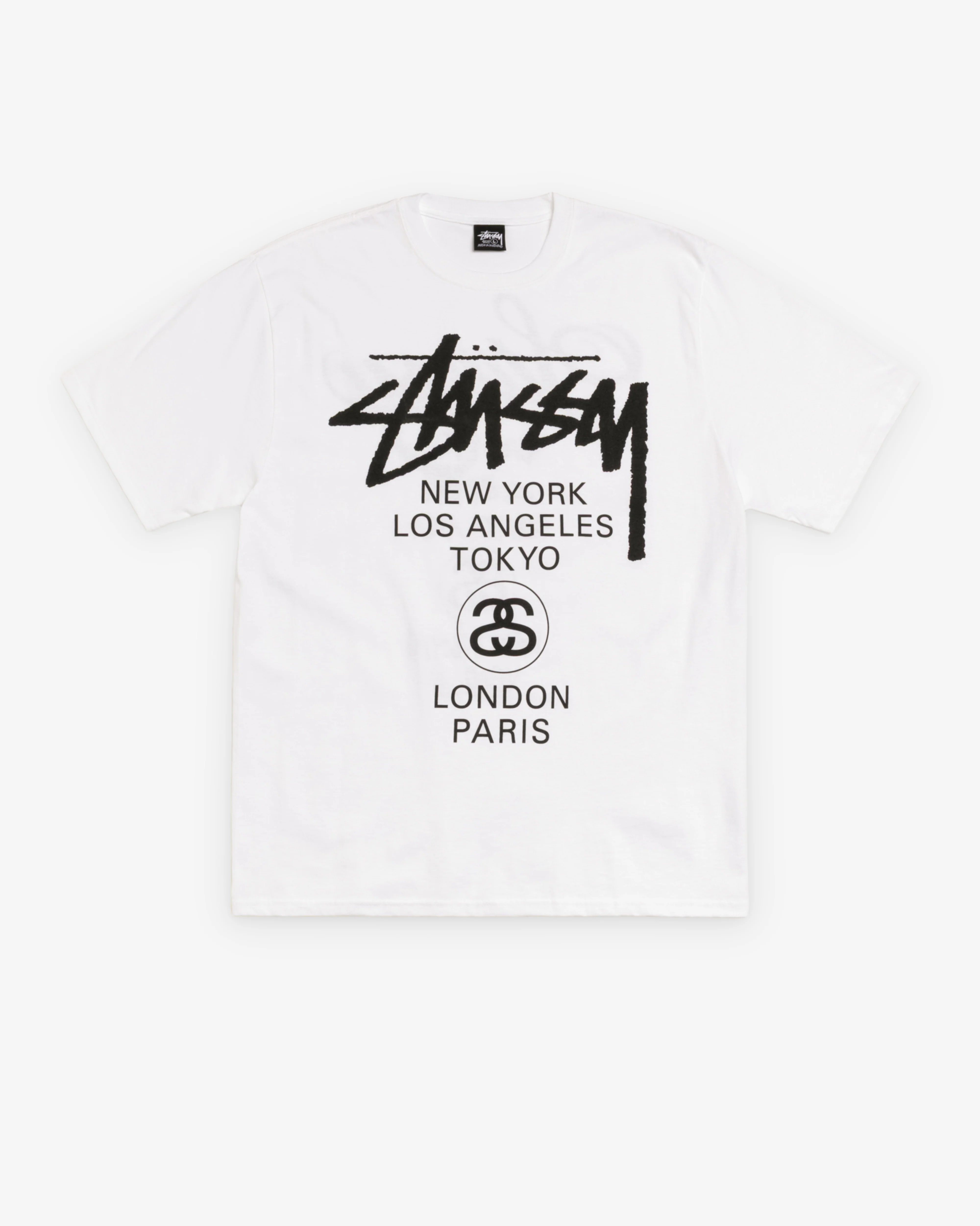 Stüssy - World Tour T-Shirt - (White)