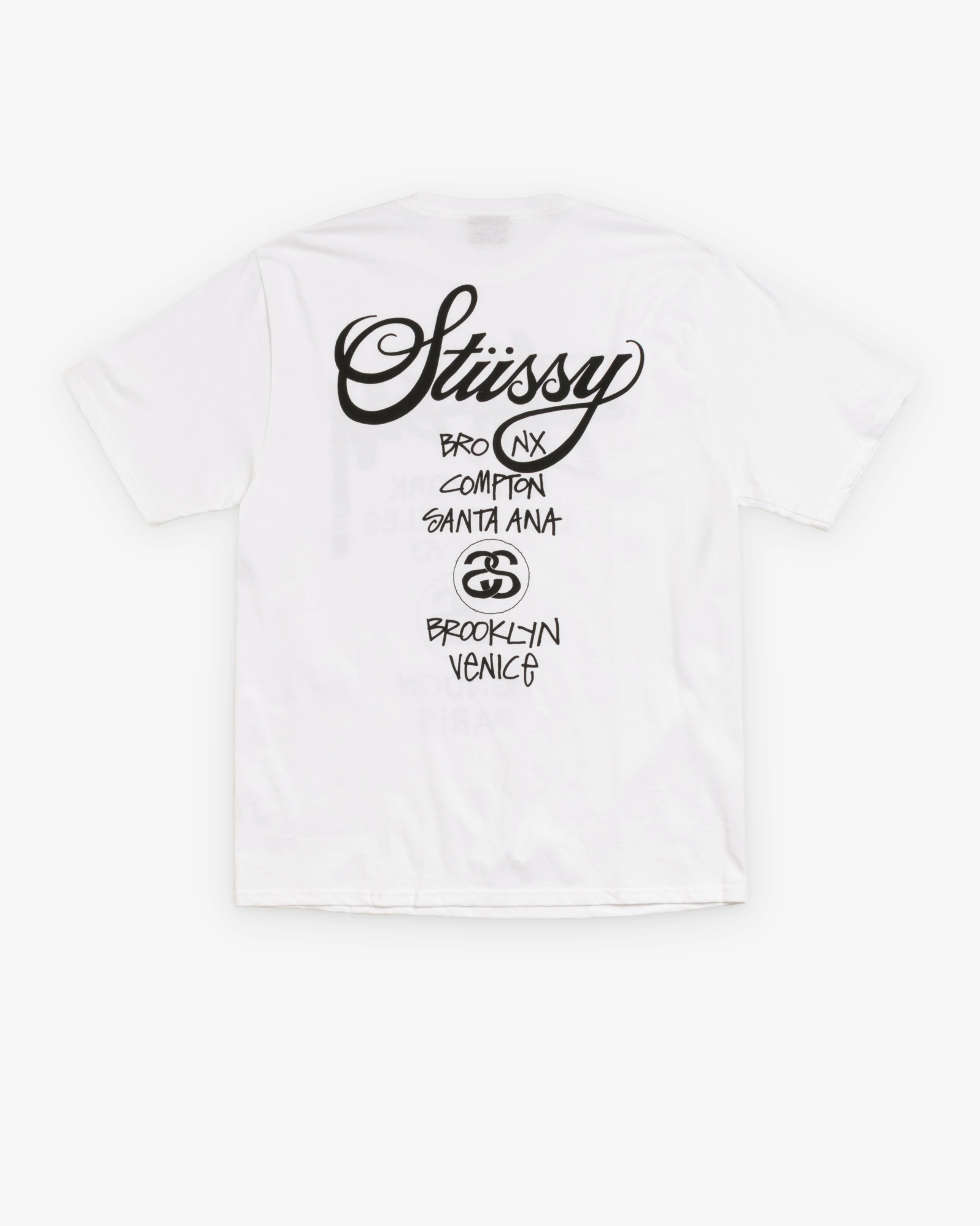 Stüssy - World Tour T-Shirt - (White) - Image 2