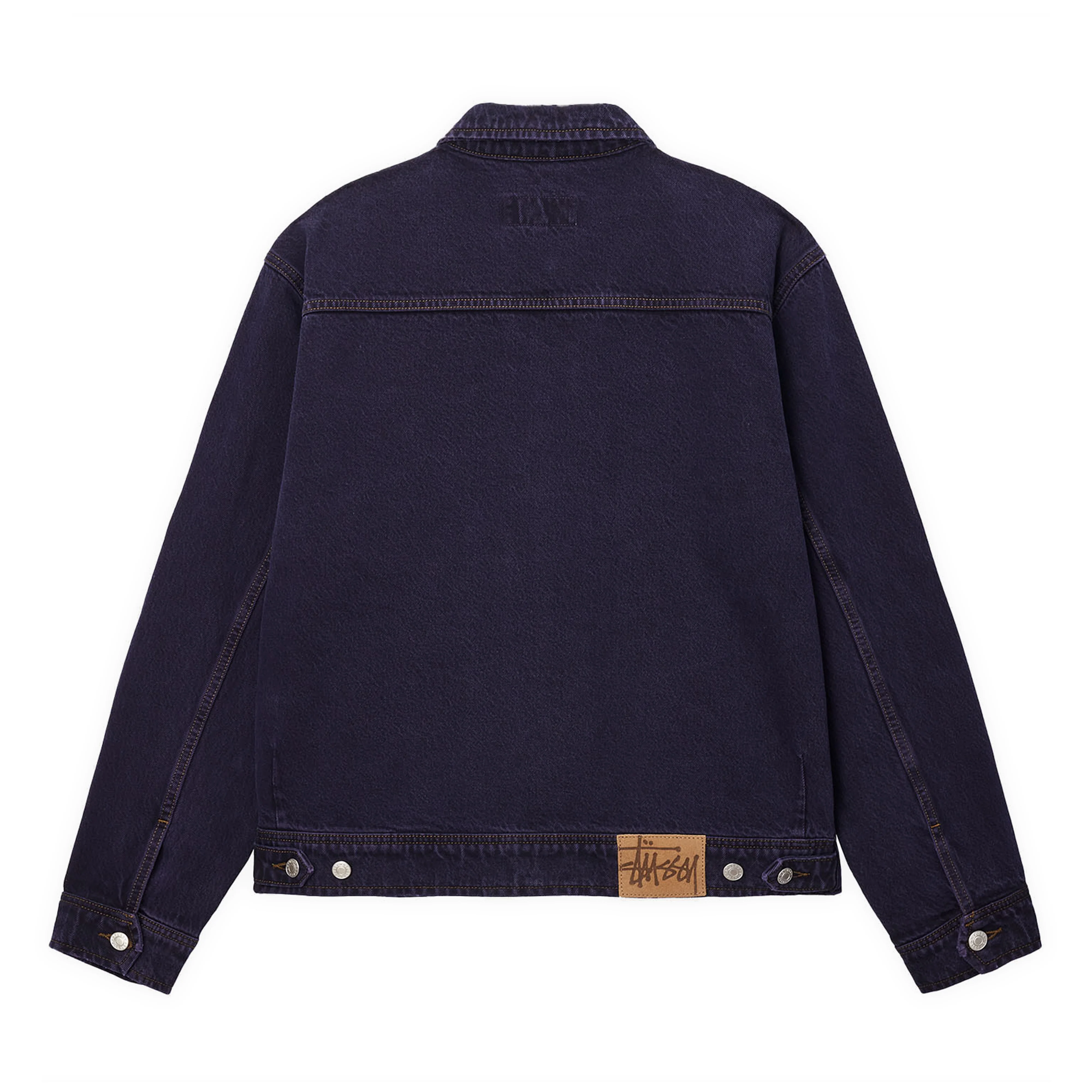 Stüssy - Men's Zip Work Denim Jacket - (Night Shade) - Image 2