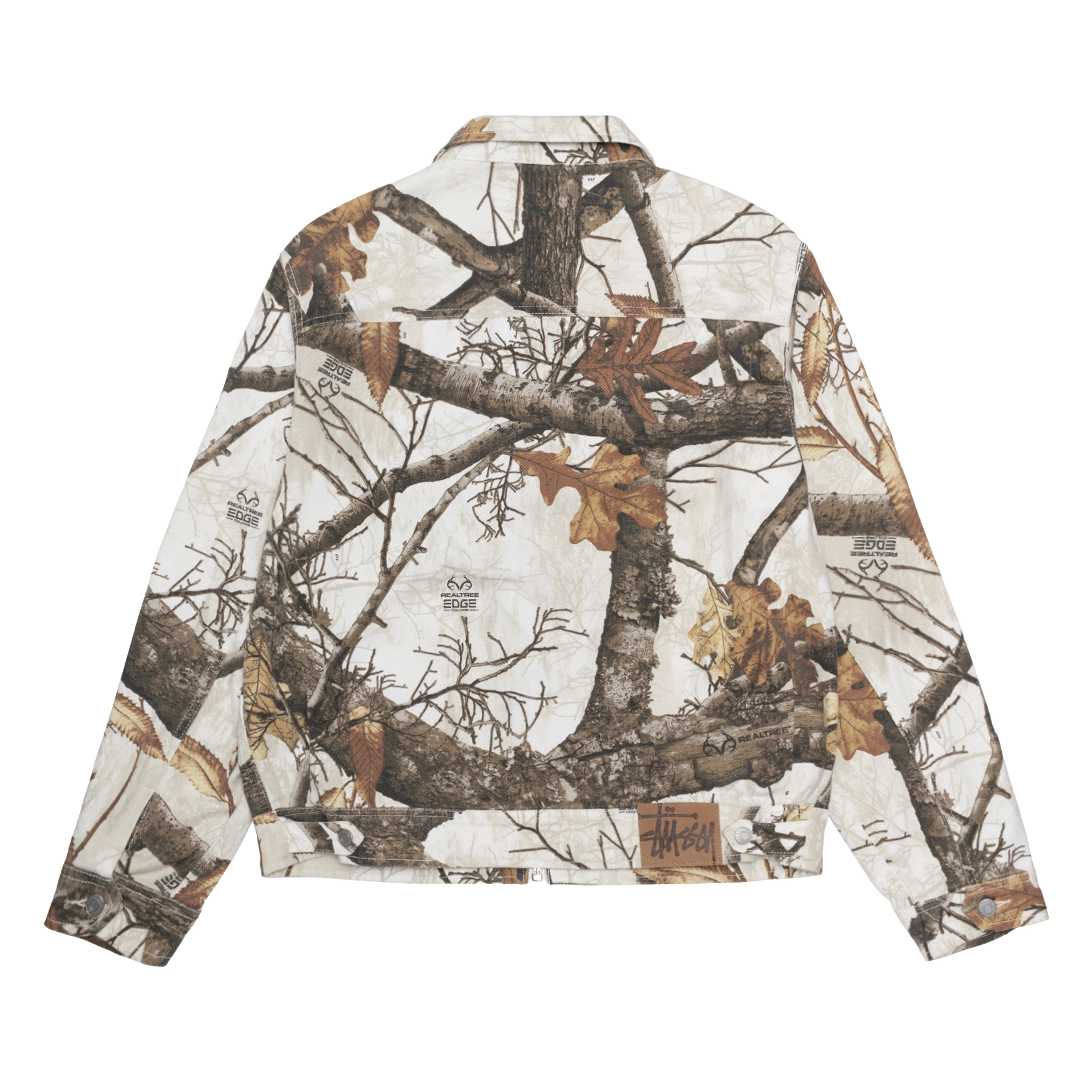 Stüssy - Men's Realtree Edge Zip Work Jacket - (White) - Image 2