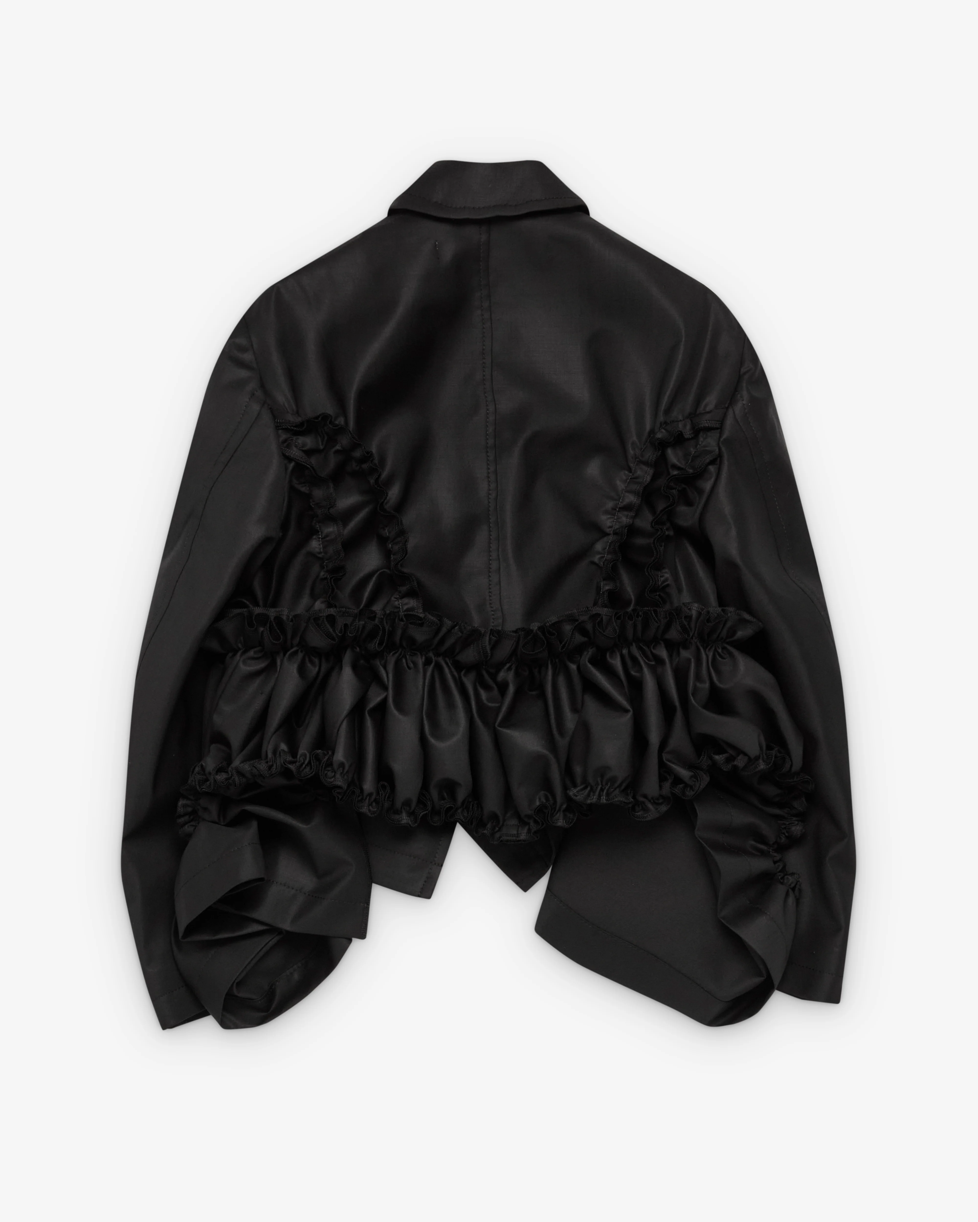 Tao - Women's Cropped Blazer - (Black) - Image 2