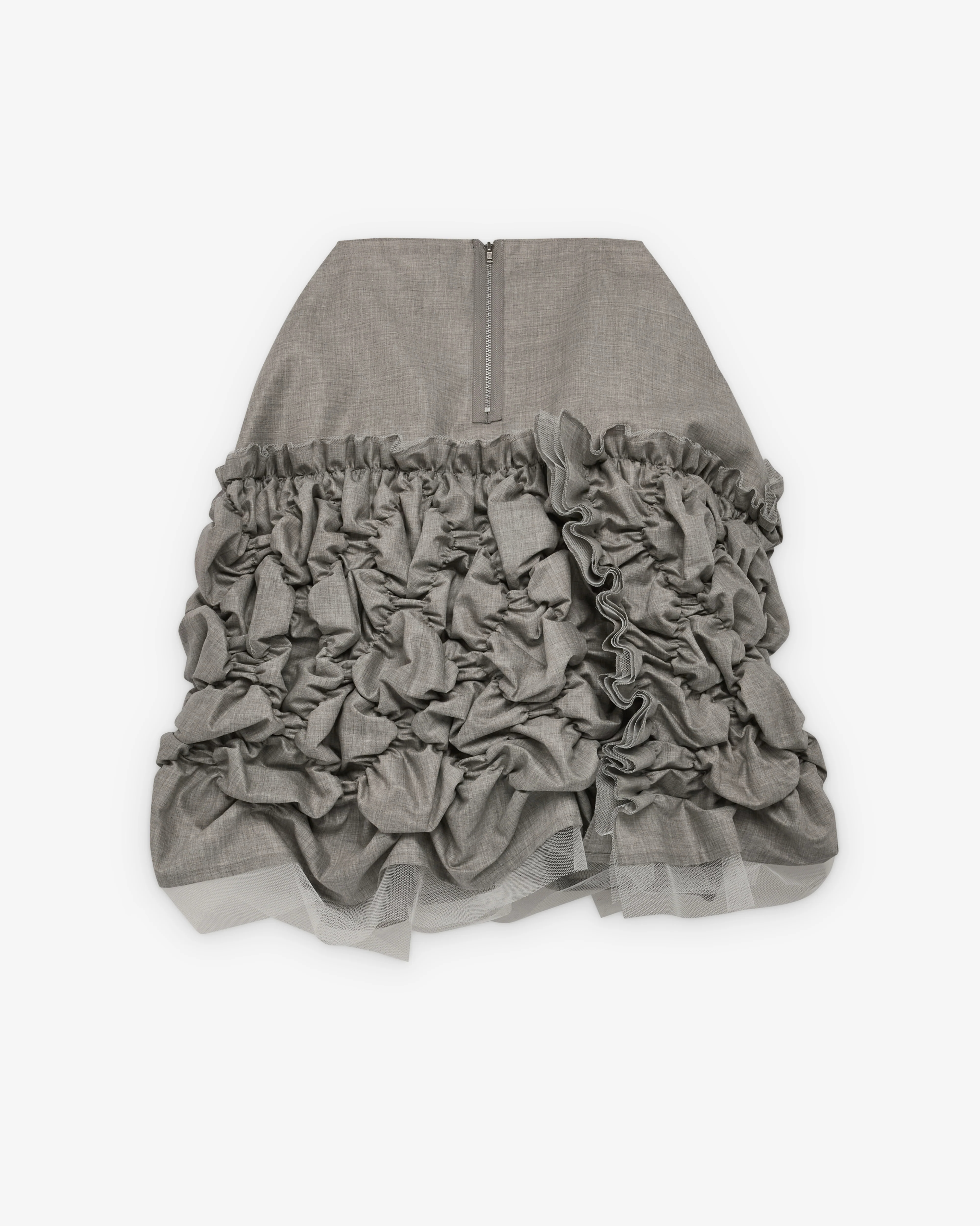 Tao - Women's Tulle Skirt - (Grey) - Image 2