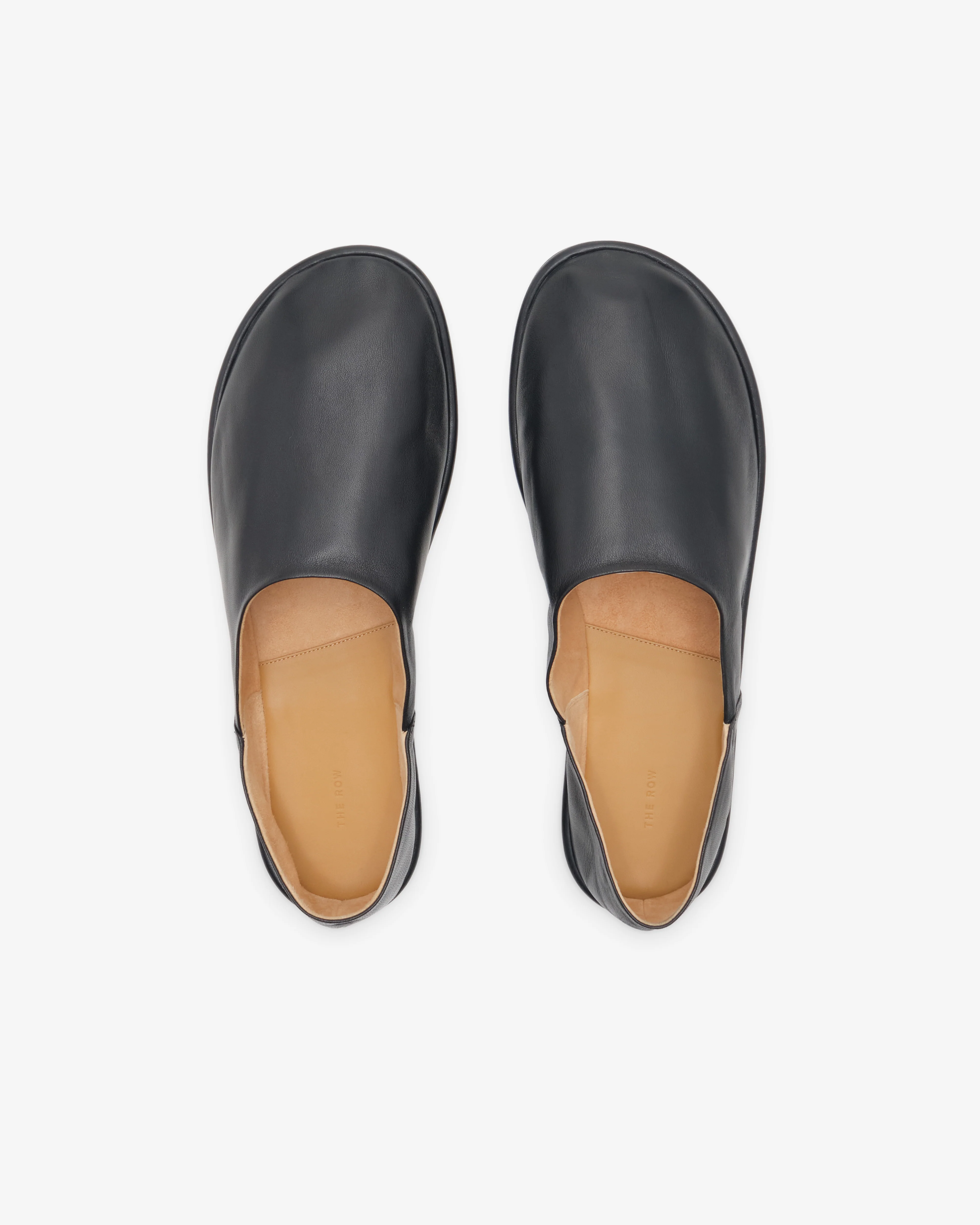 The Row - Men's Canal Slip On Shoe - (Black) - Image 4
