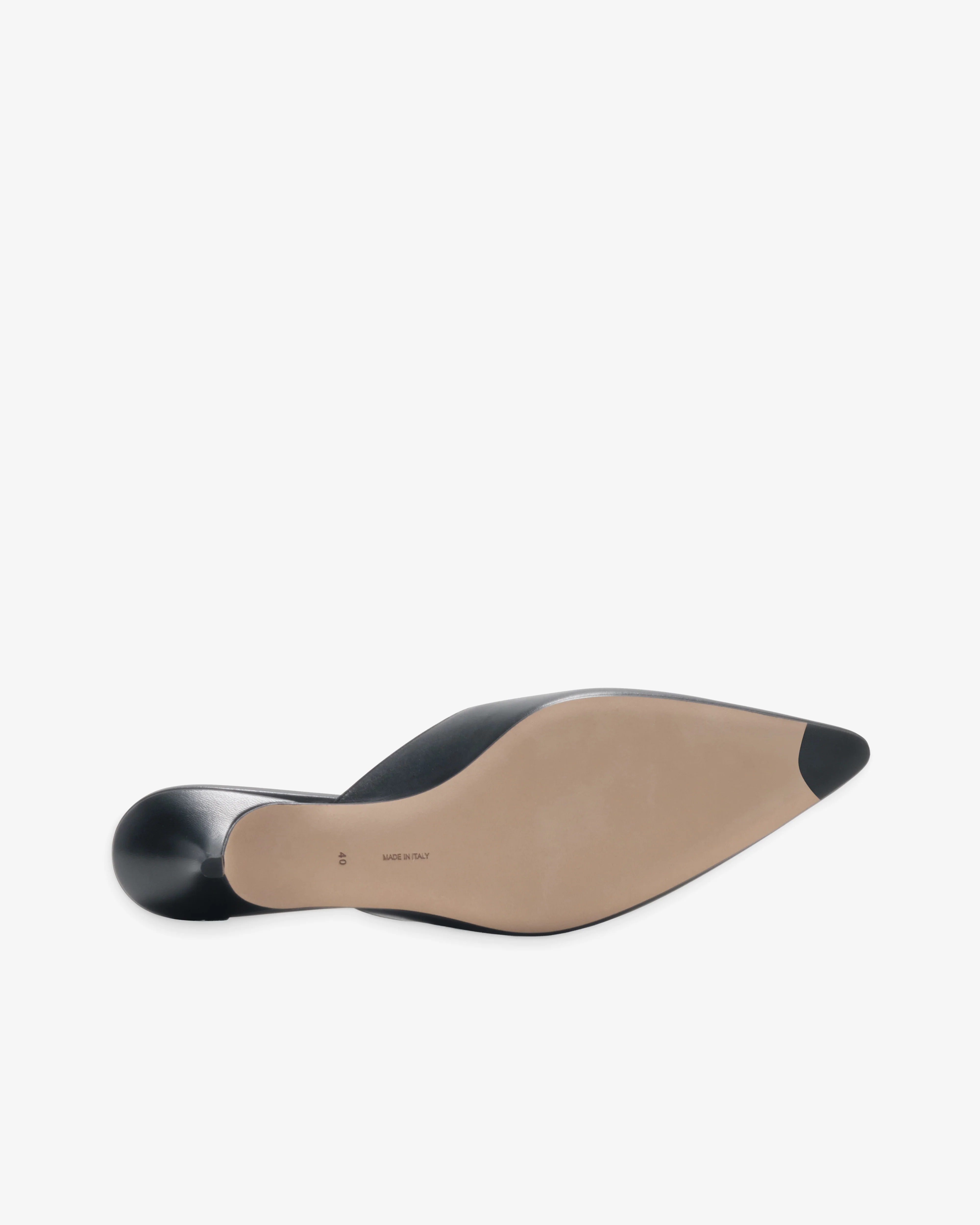 The Row - Women's Liisa Kitten Mule - (Black) - Image 5
