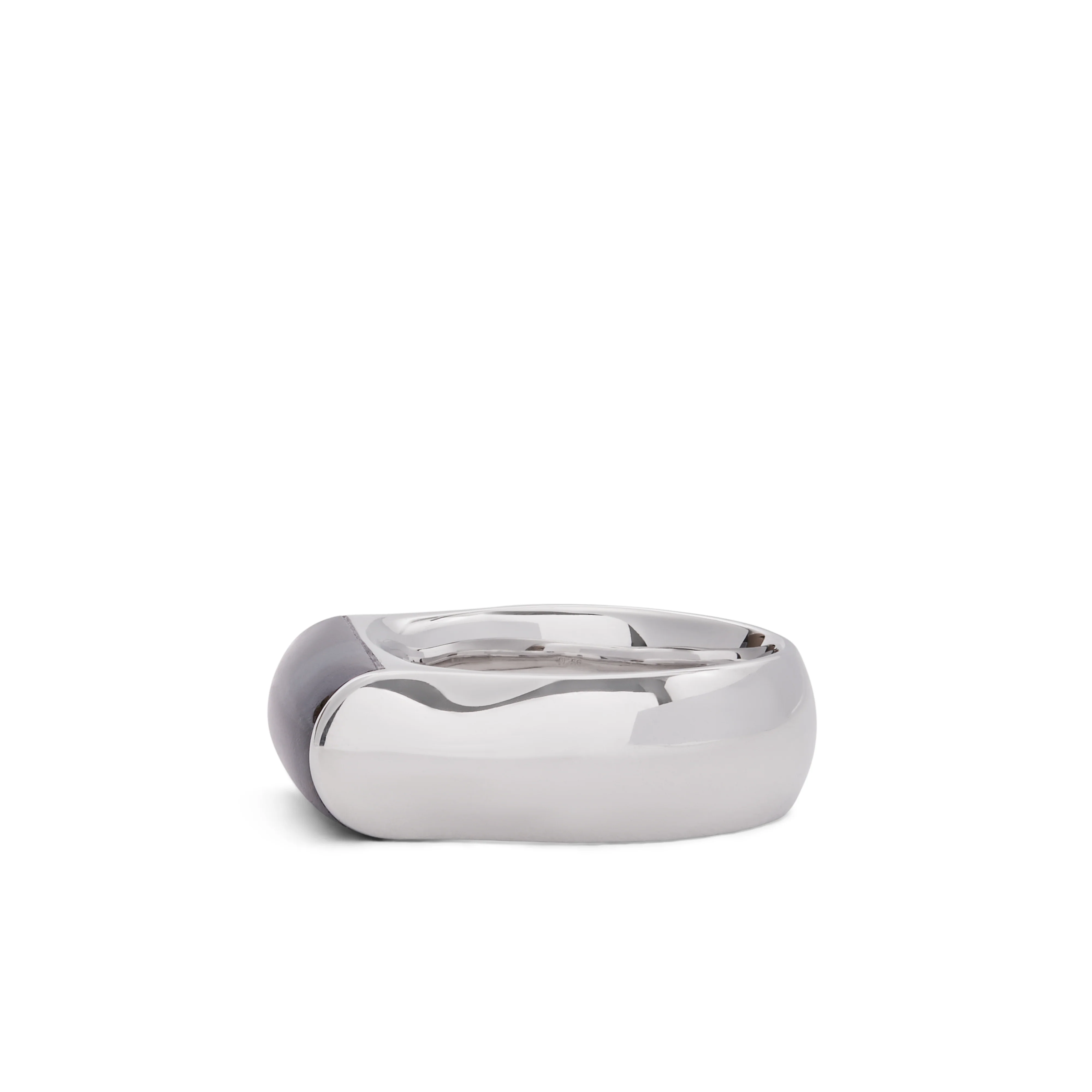 Tom Wood - Crest Ring Blue Hawk Eye - (Silver) - Image 2