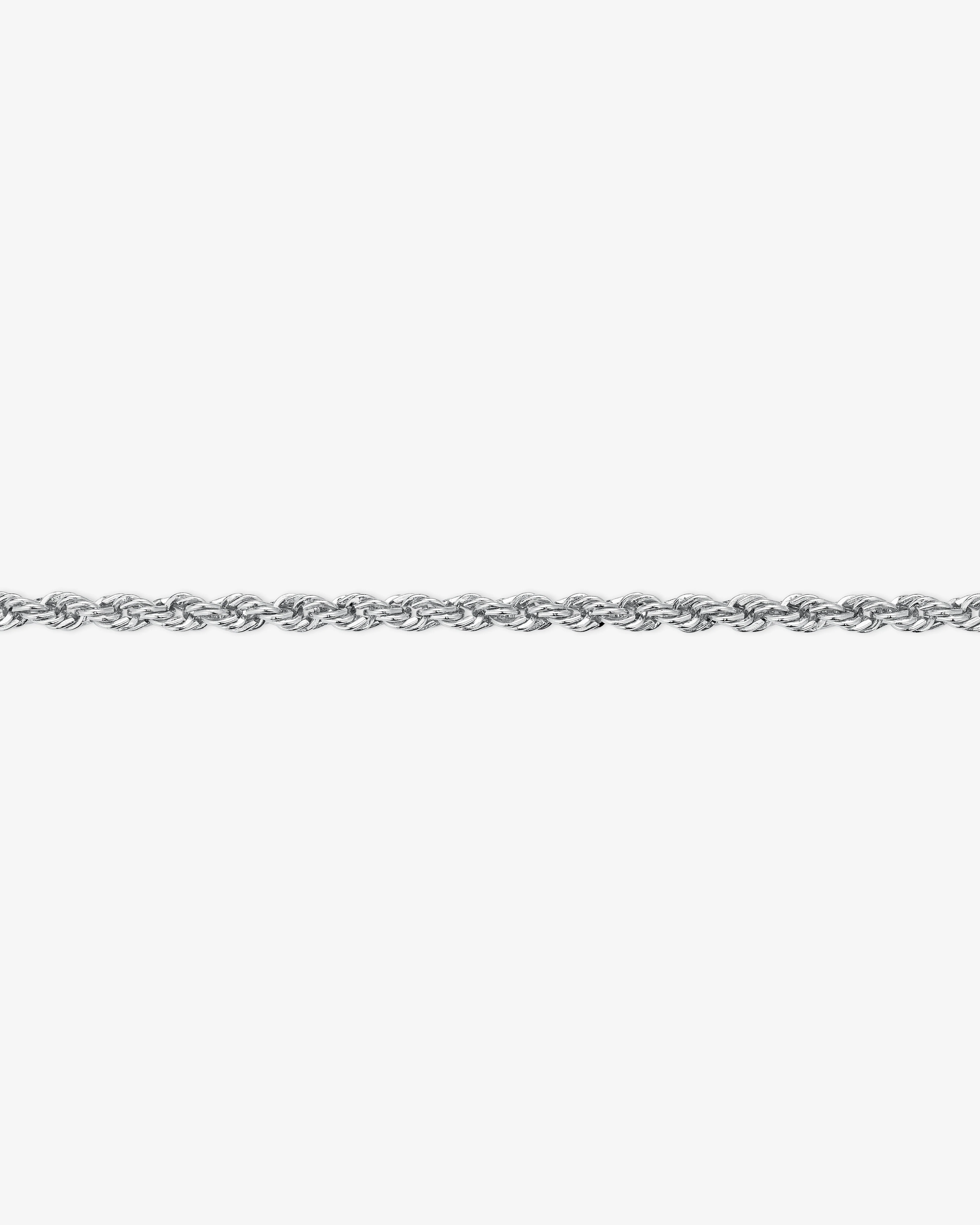 Tom Wood - Rope Bracelet - (Silver) - Image 2