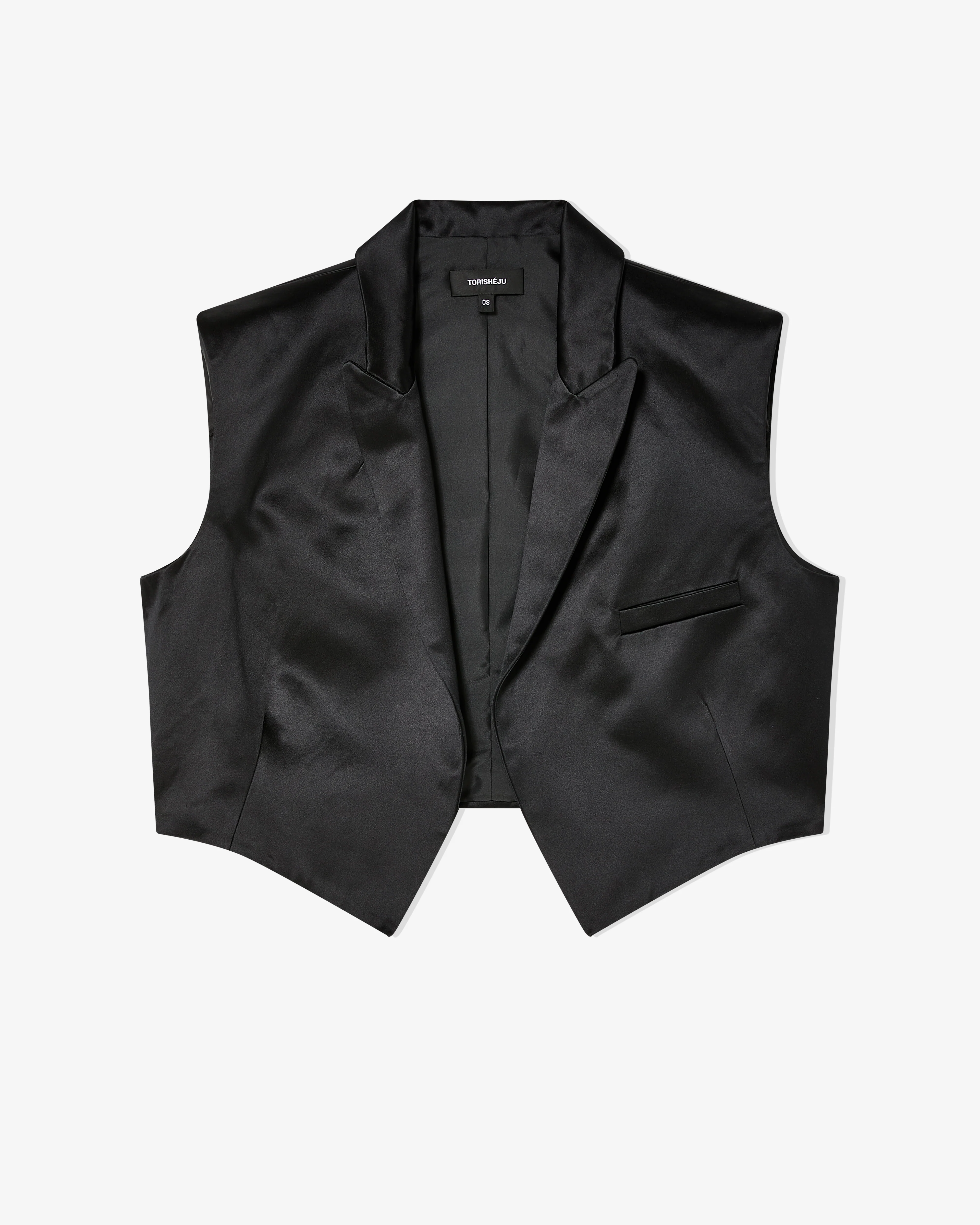 Torisheju - Women's Bonded Tailored Vest - (Black)