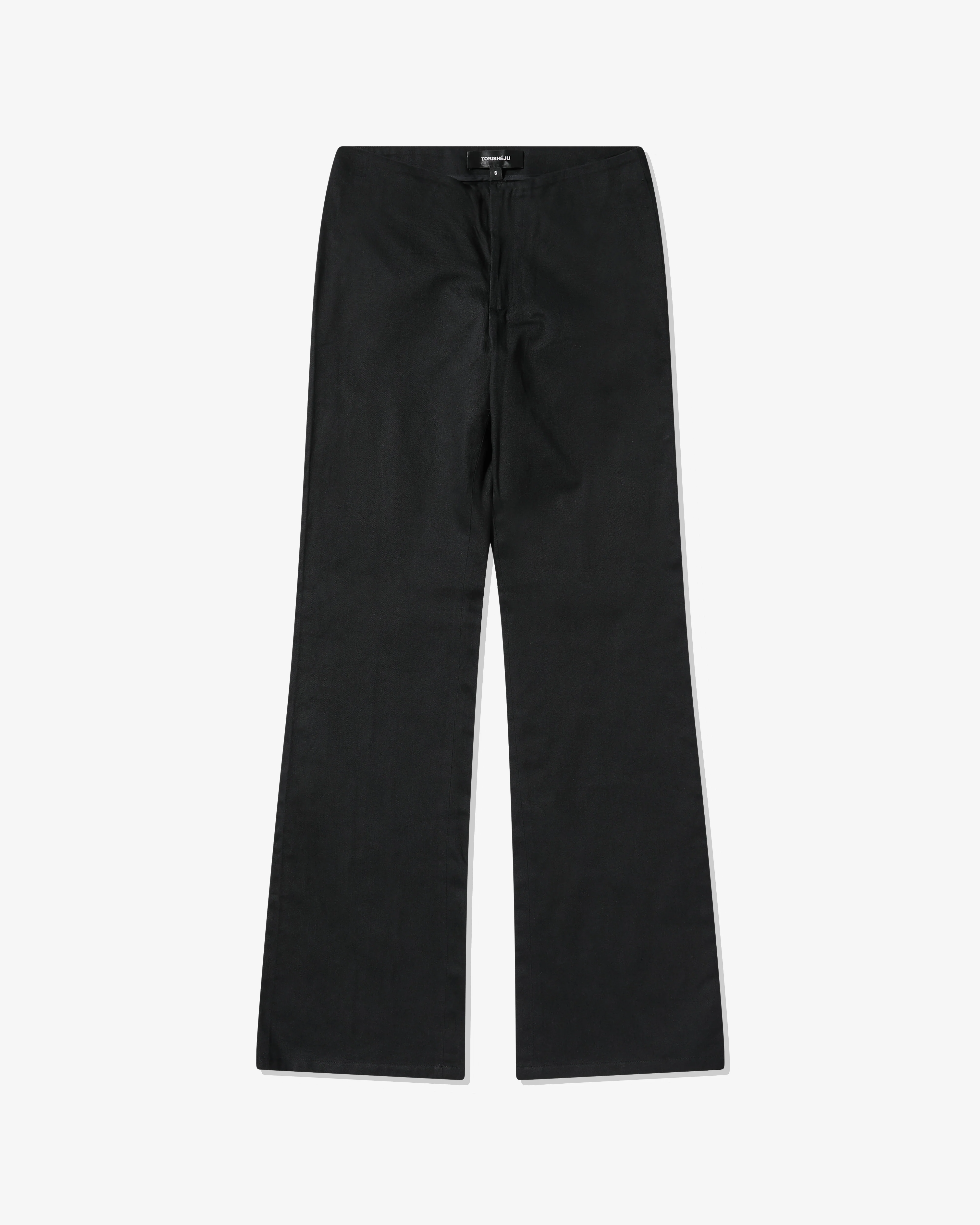 Torisheju - Women's Snipped Trousers - (Black)