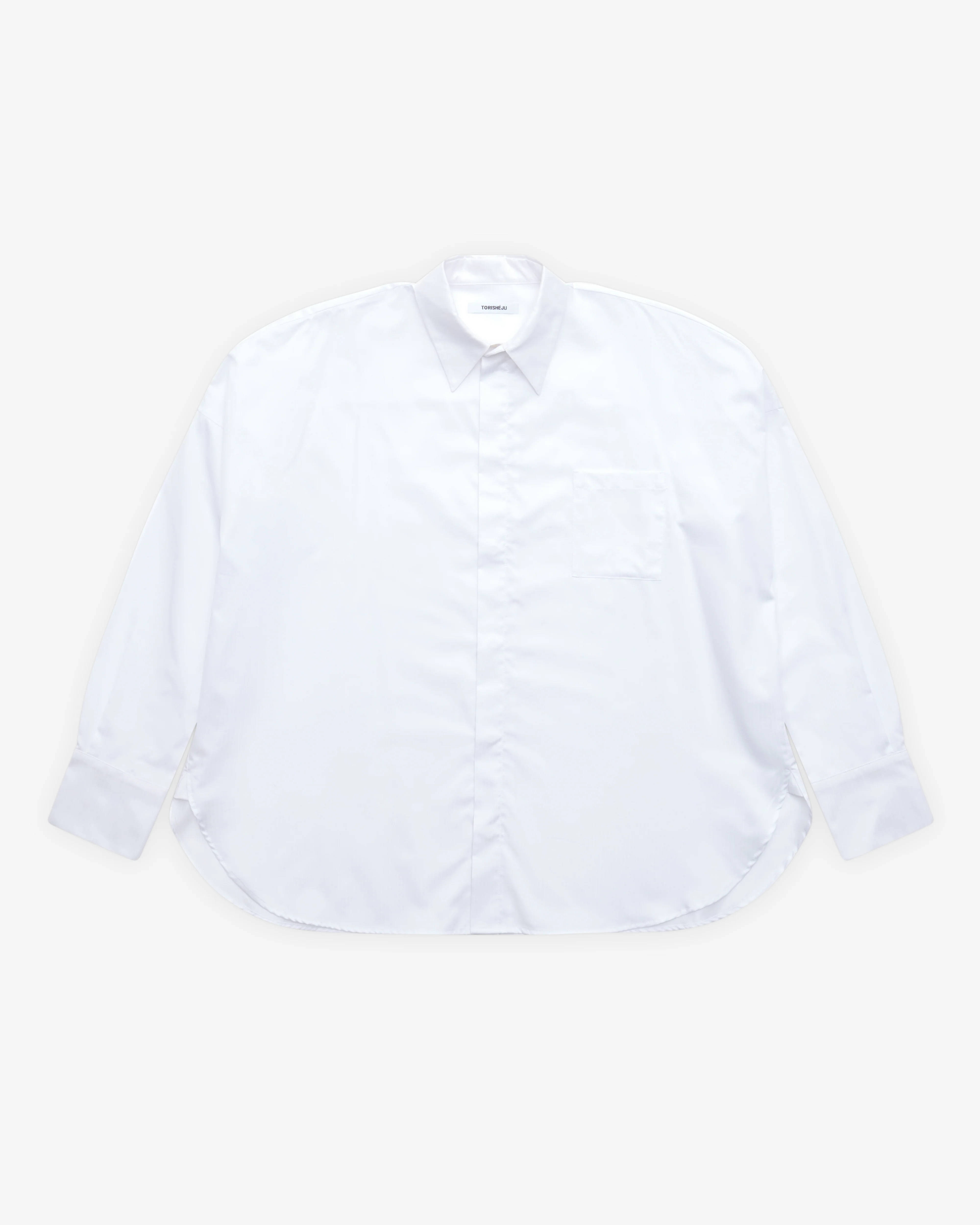 Torisheju - Women's Square Cuffed Shirt - (White)
