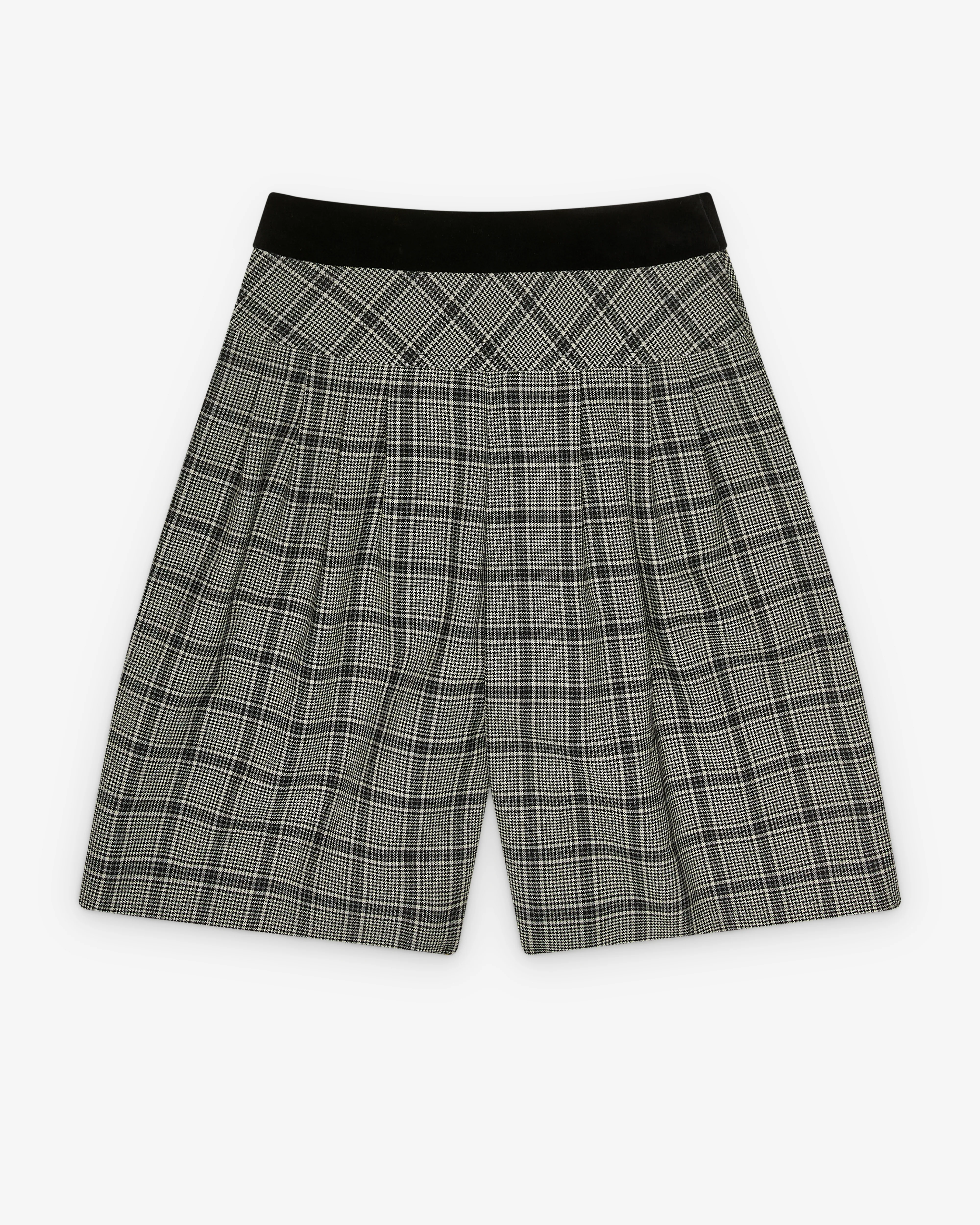 Valentino - Women's Wool Bermuda Shorts - (Grey) - Image 2