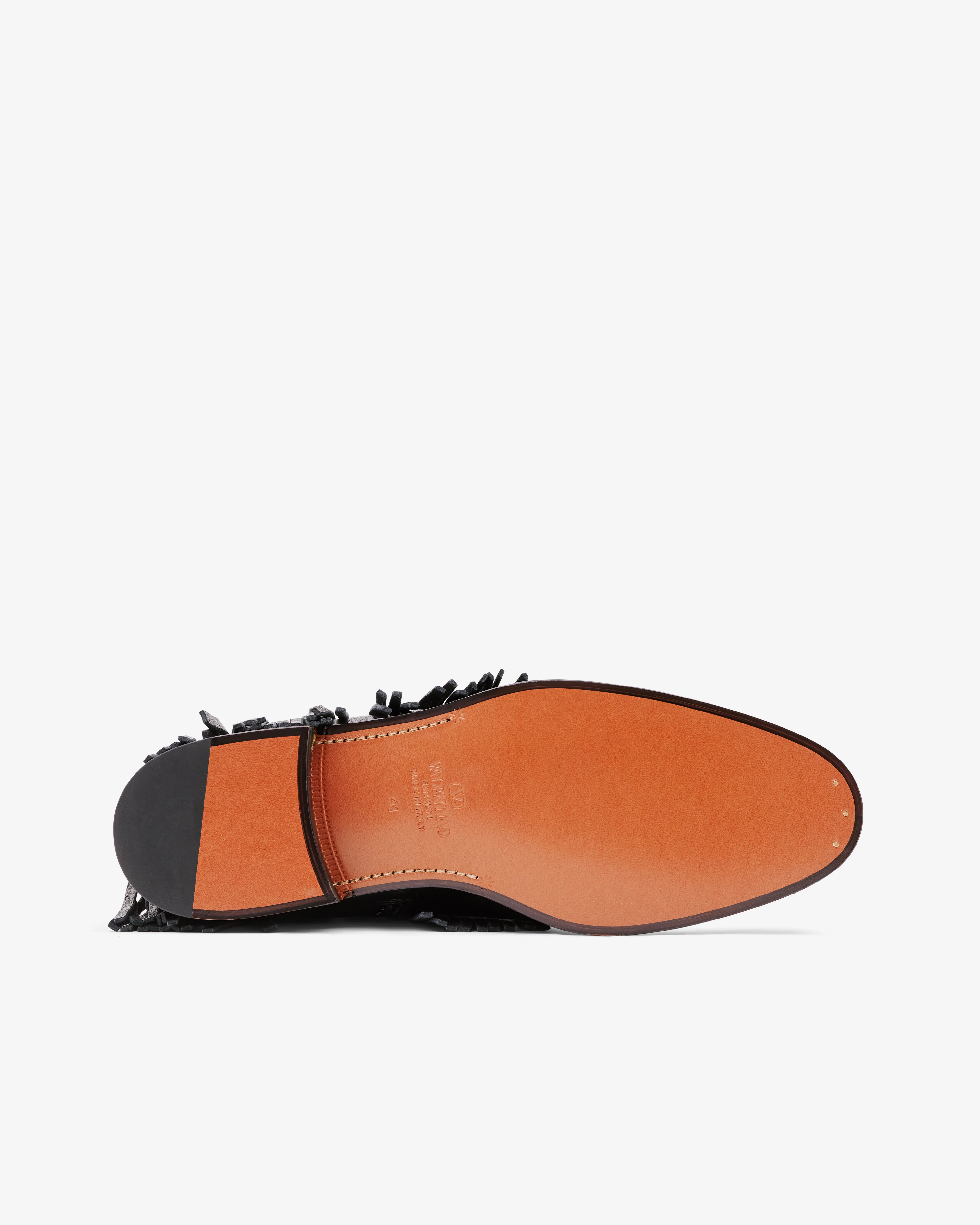 Valentino Garavani  - Men's Pat Buffalo Ankle Boot - (Black) - Image 5
