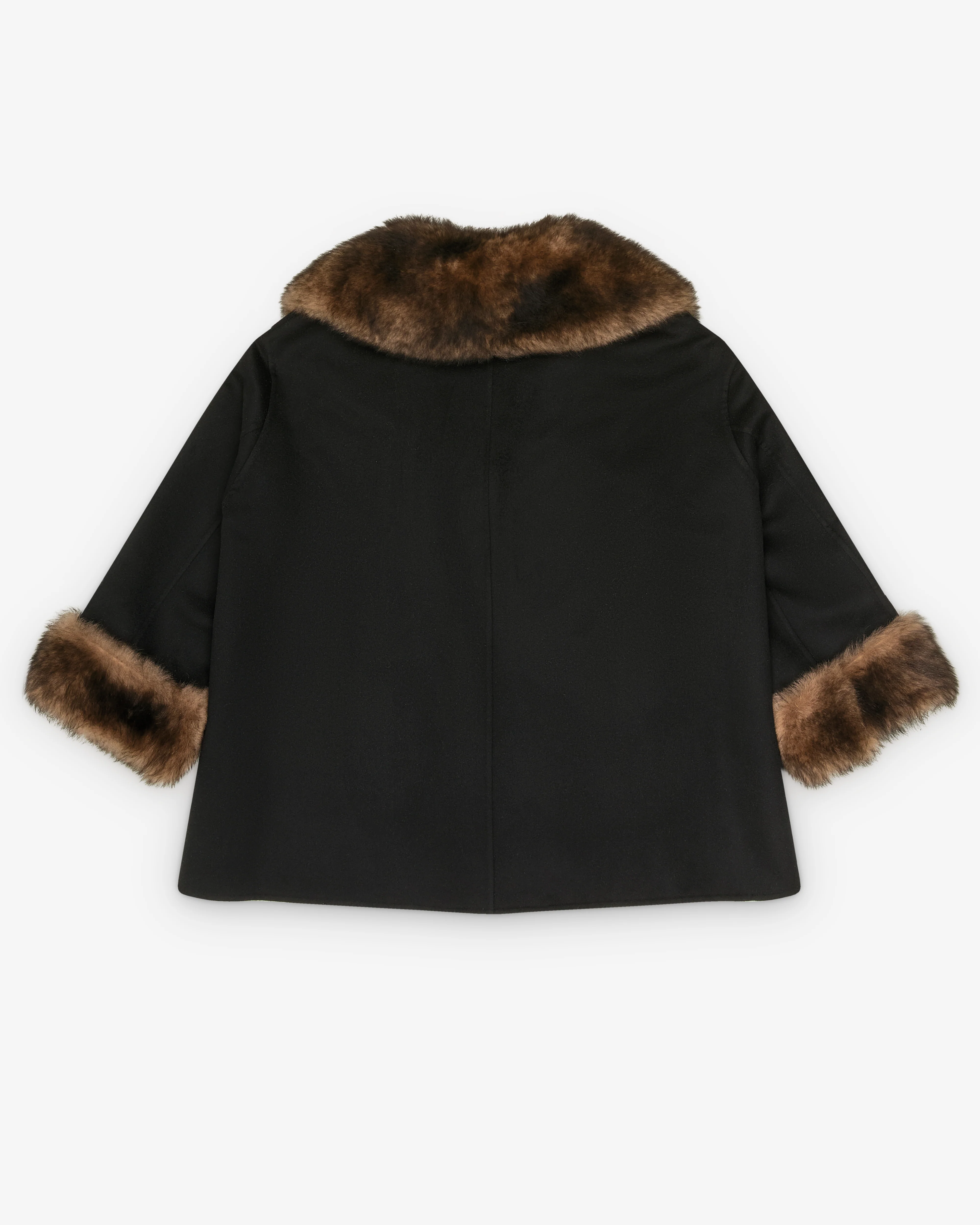 Valentino - Women's Compact Drap Caban - (Black) - Image 2