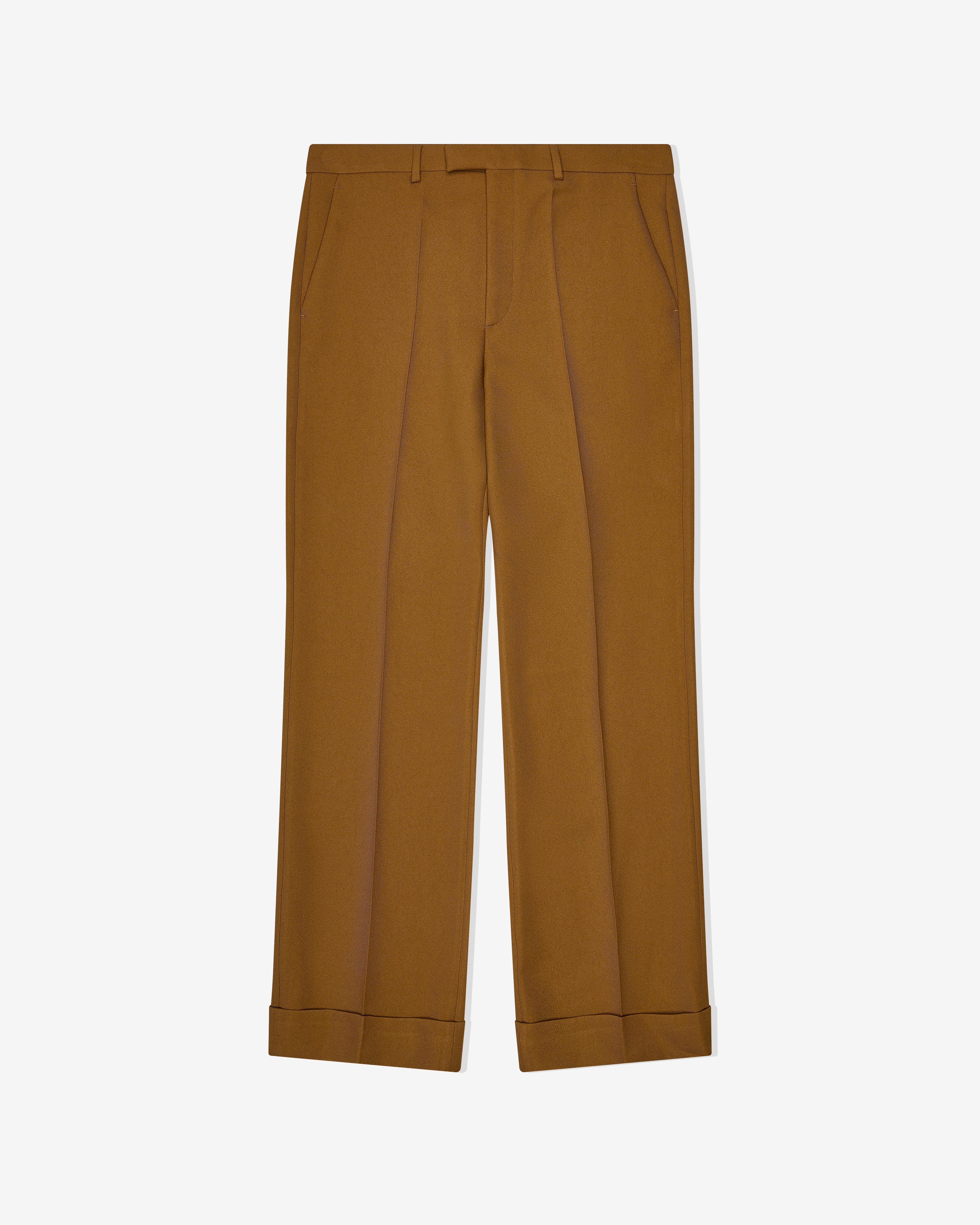 Valentino - Men's Nylon Cuffed Gabardine Pants - (Nut)