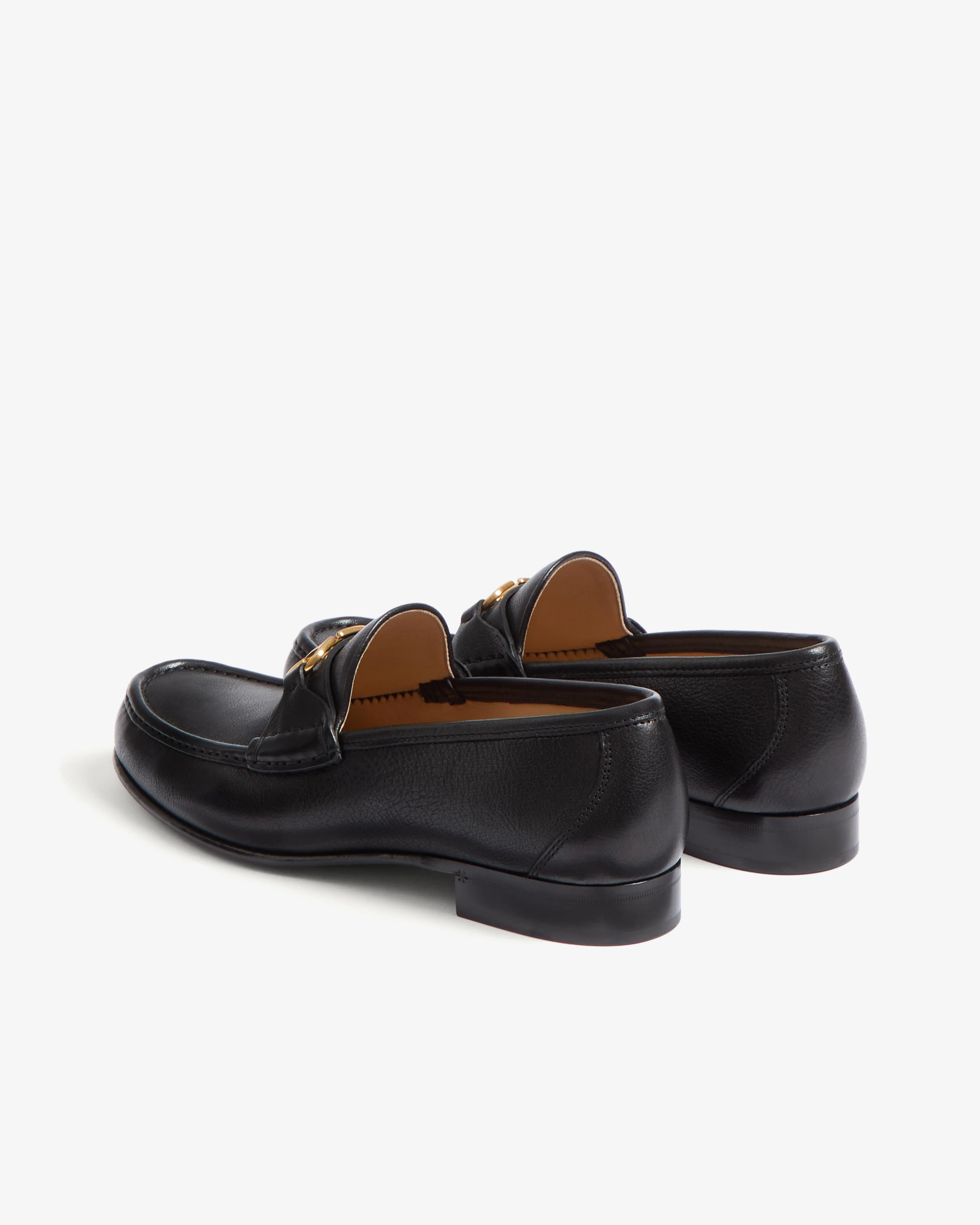 Valentino - Men's V-Logo Signature Buffalo Loafers - (Black) - Image 4