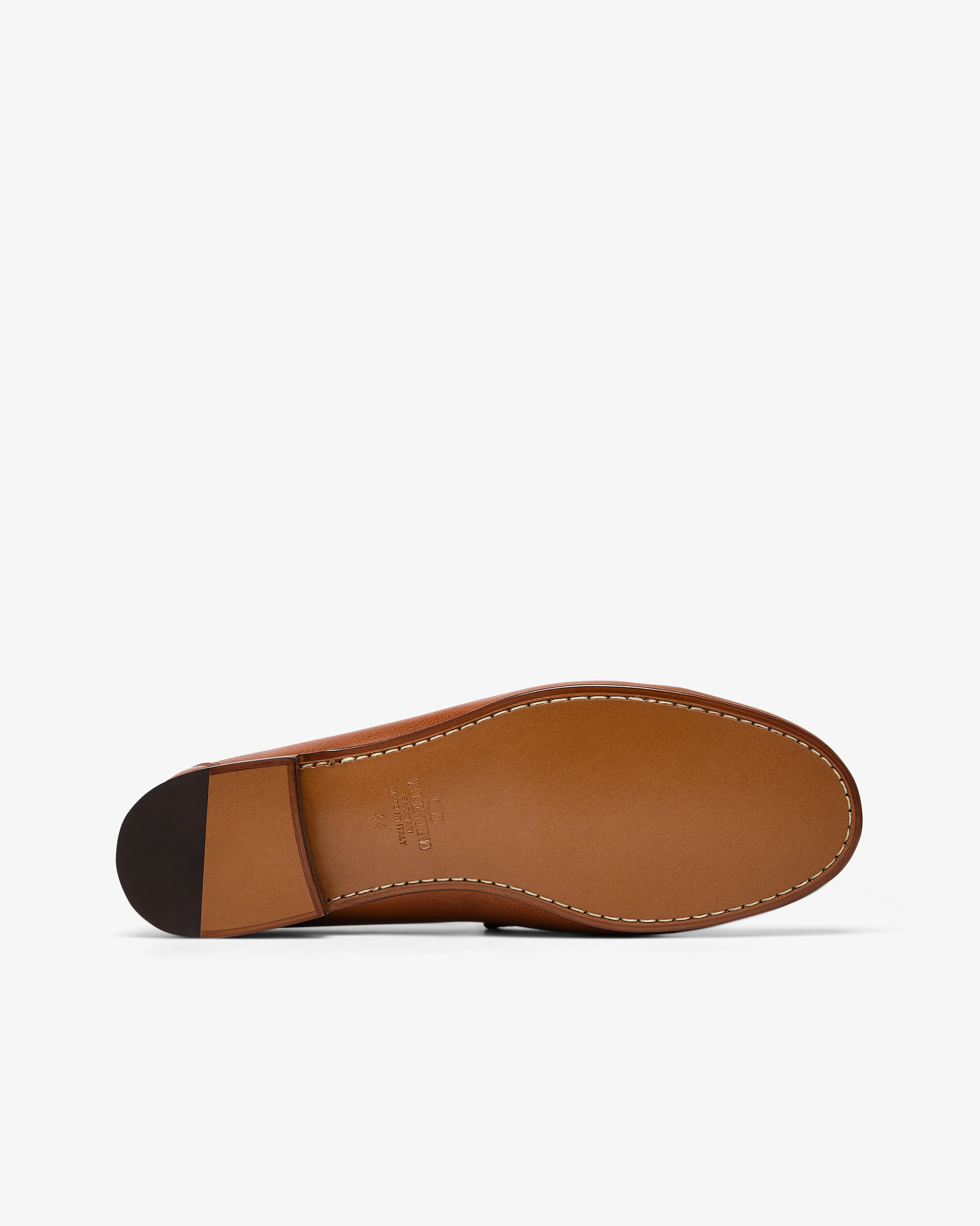 Valentino - Men's V-Logo Signature Buffalo Loafer - (Tobacco) - Image 5