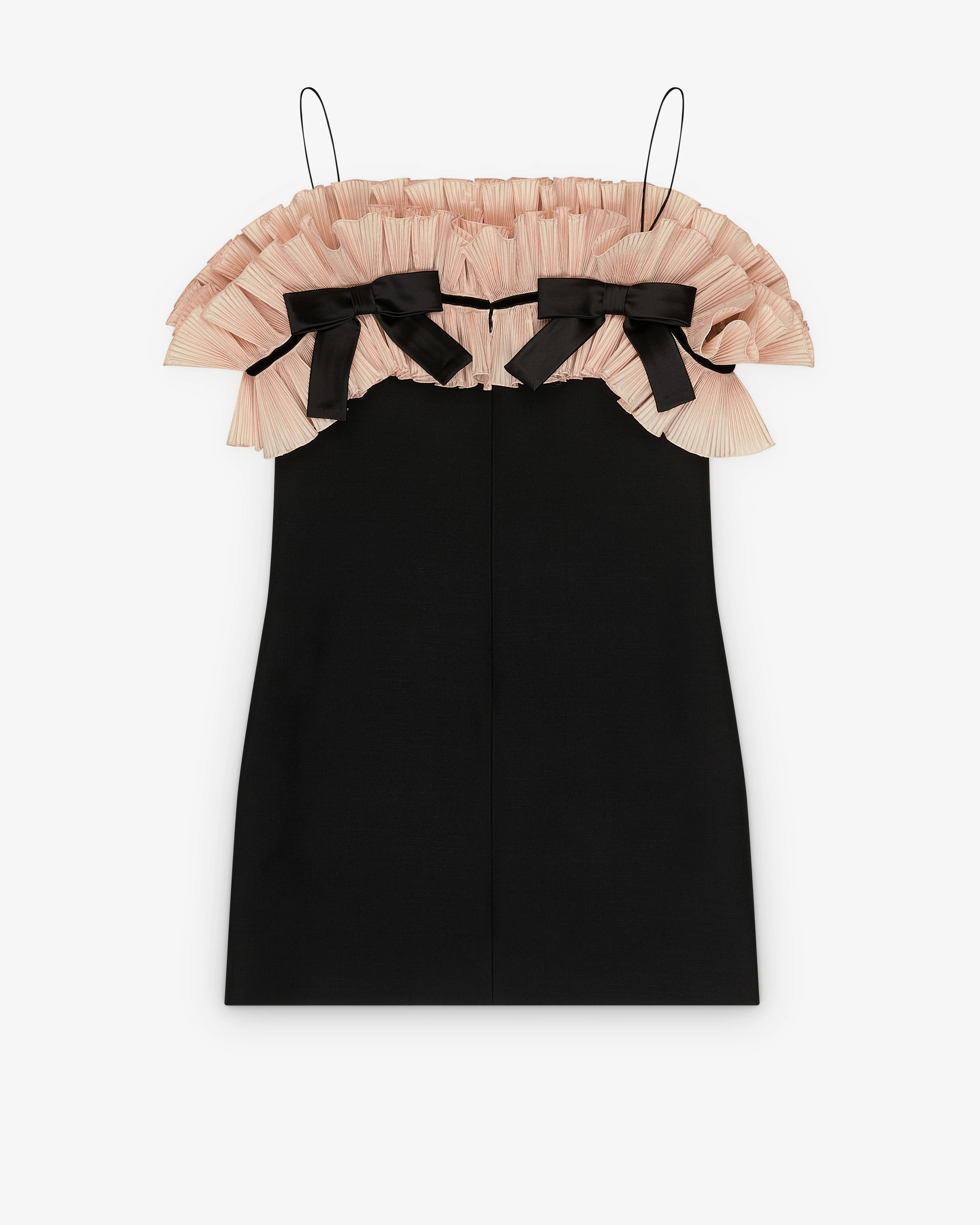 Valentino - Women's Mini Dress - (Black/Pink) - Image 2