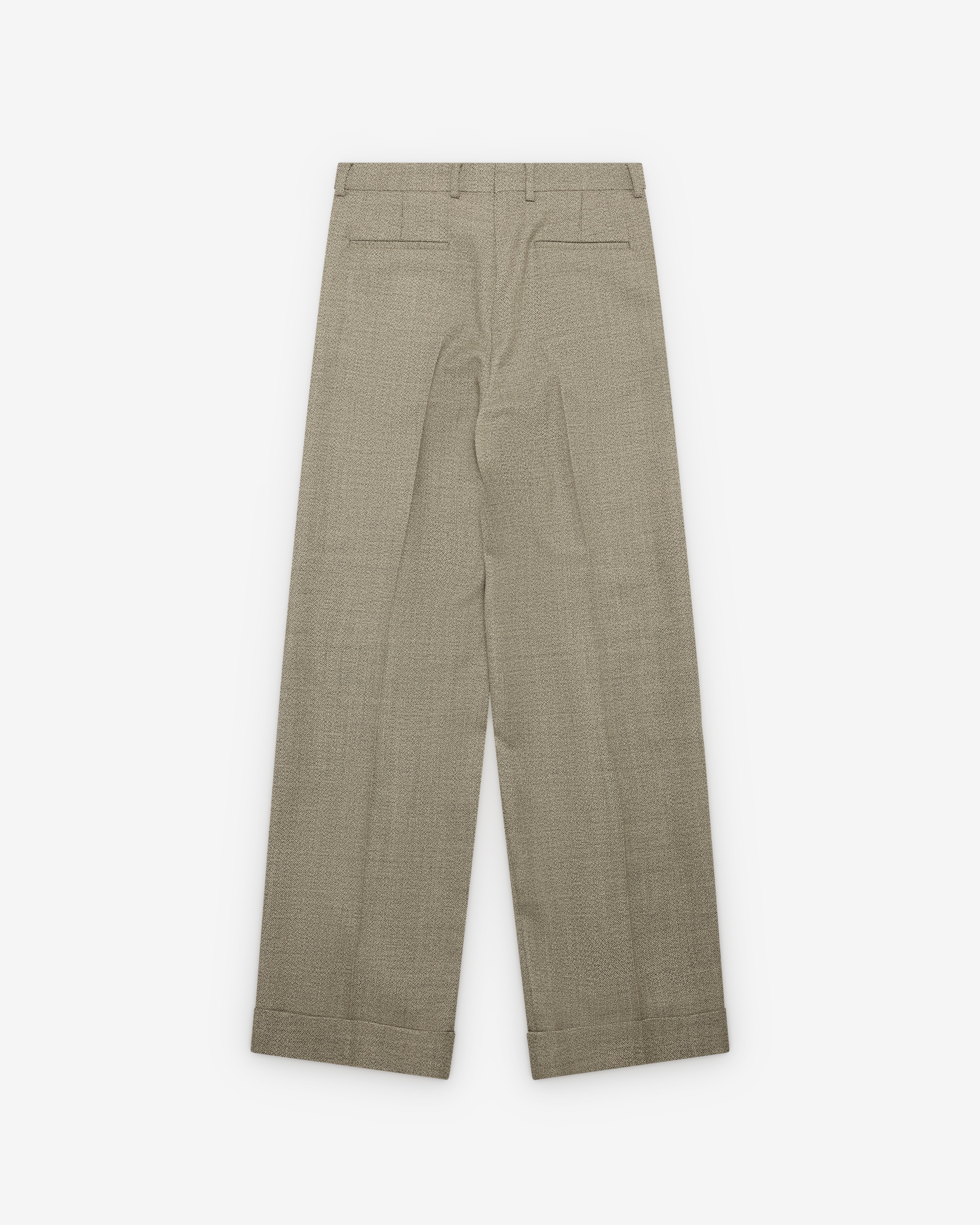 Valentino - Men's Pleated Trousers - (Grey) - Image 2