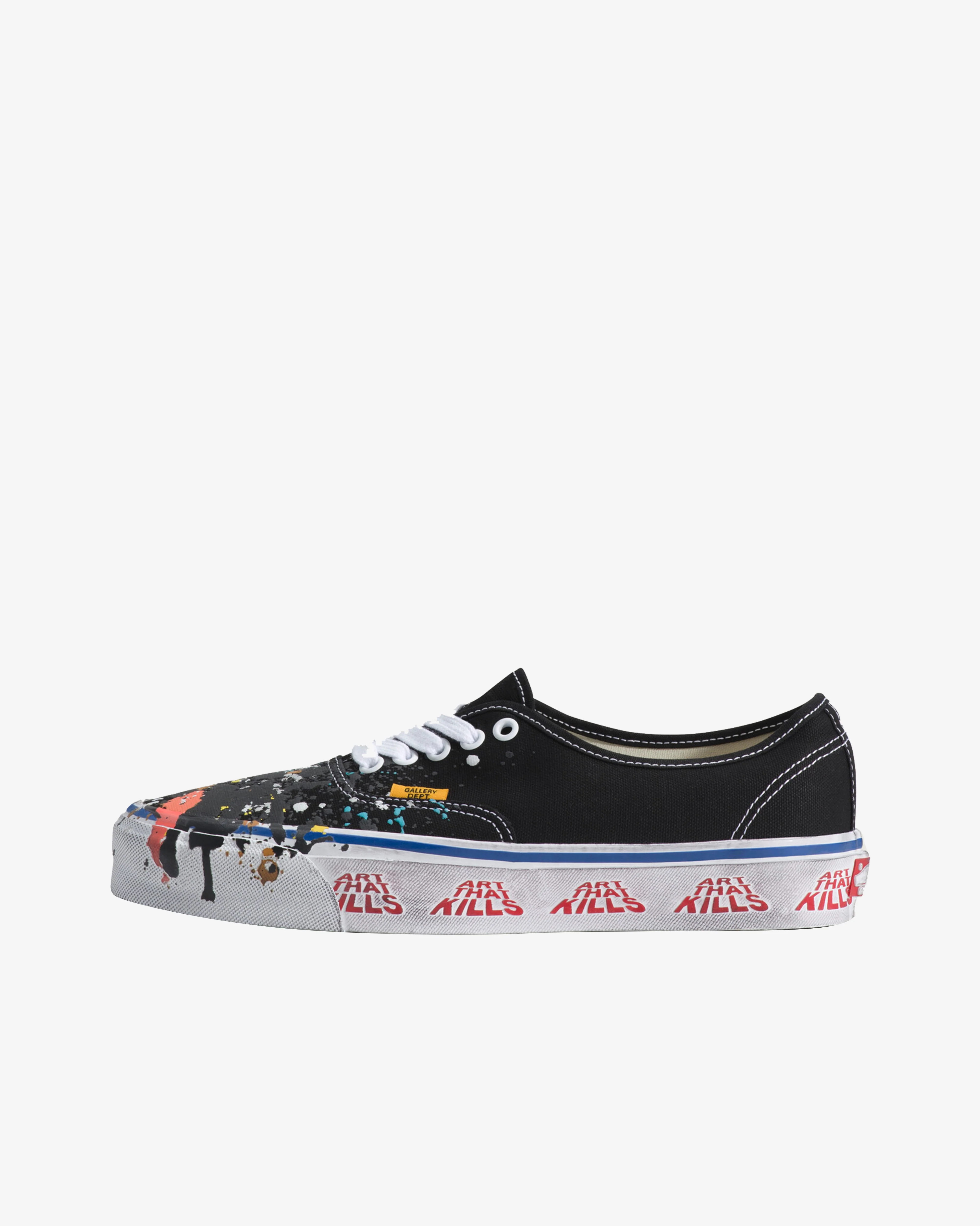 Vans - Gallery Dept. Men's OTW Authentic 44 Sneakers - (Paint/Black) - Image 2
