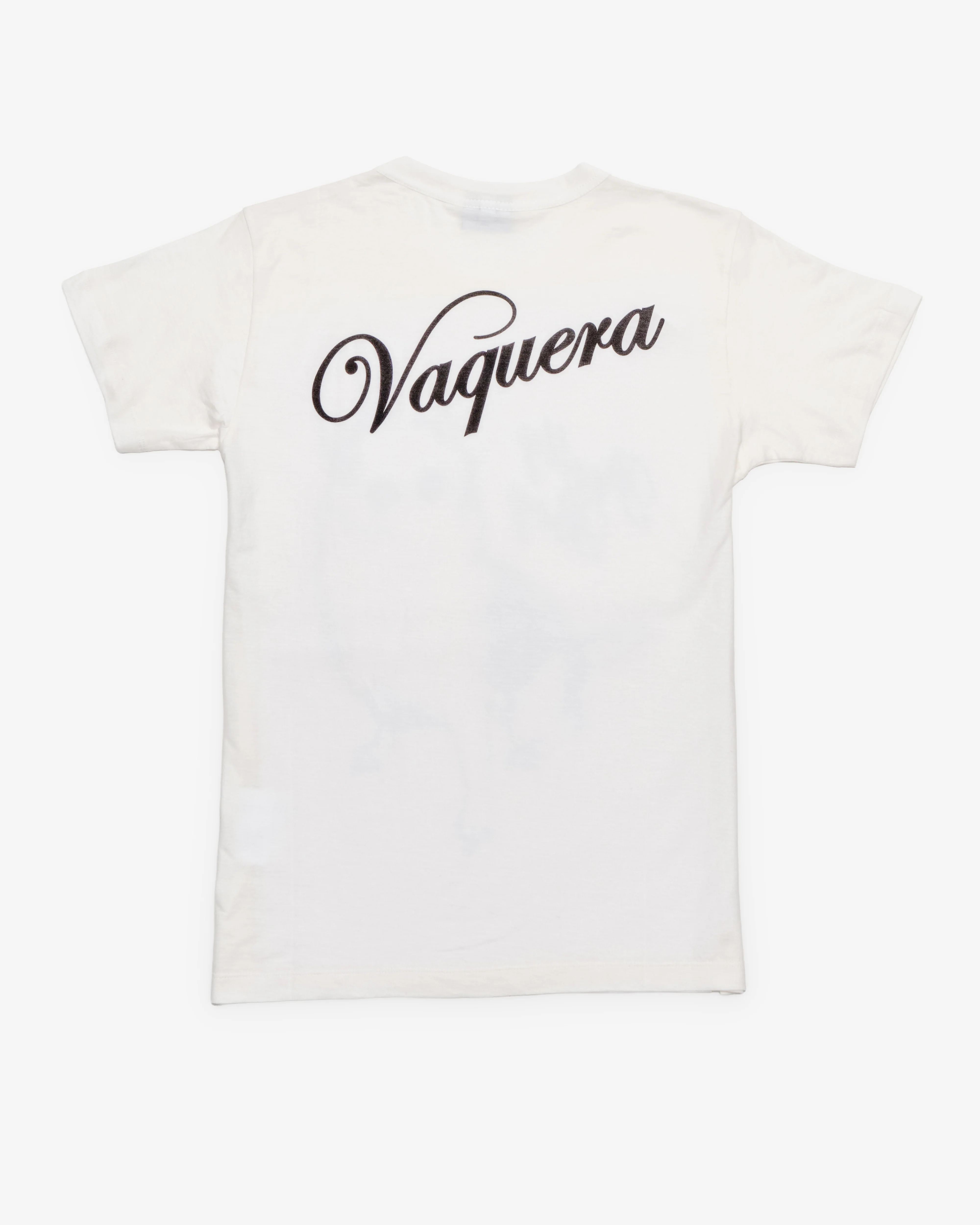 Vaquera - Women's Pretty Boy Basic T-Shirt - (White) - Image 2