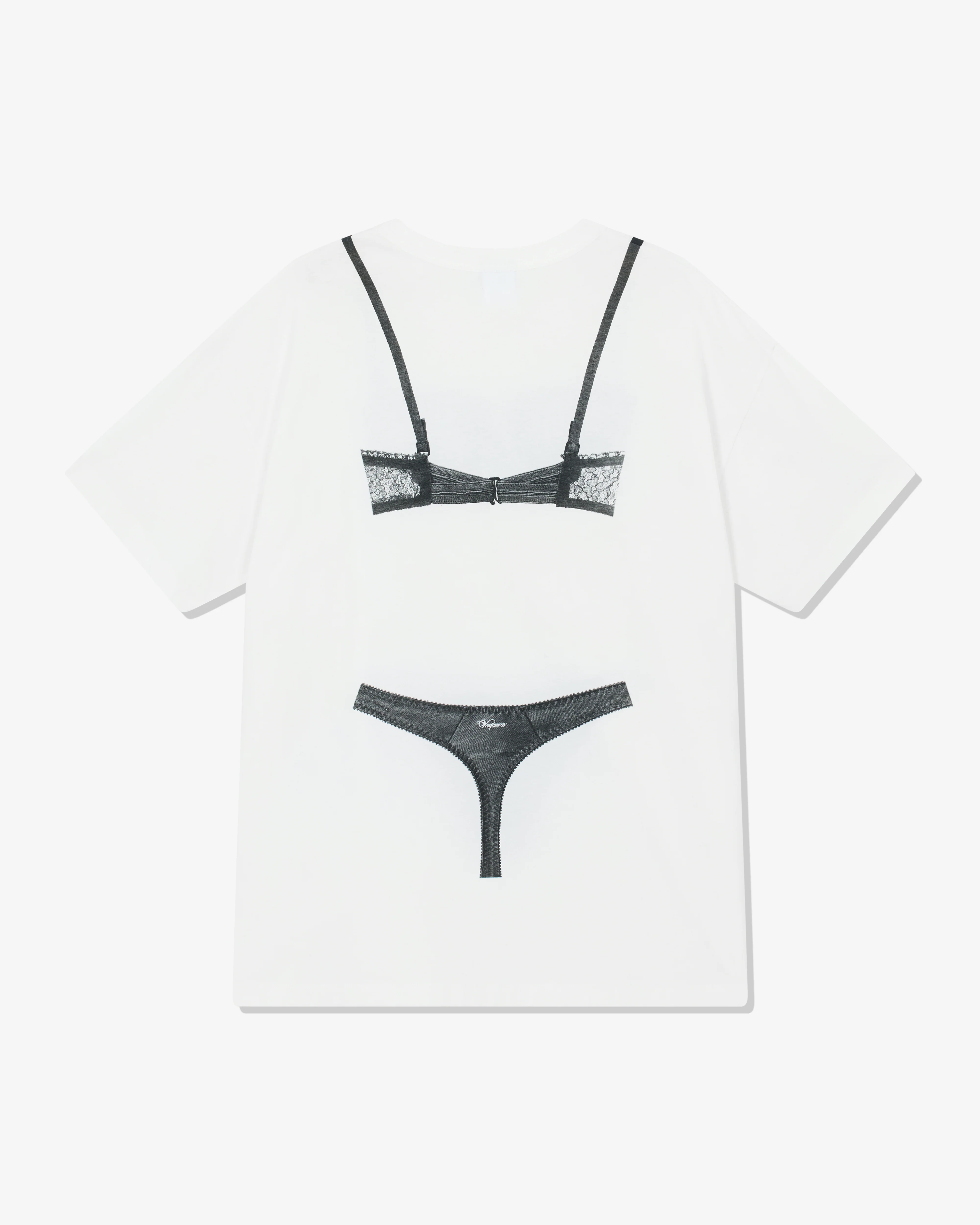 Vaquera - Women's Trompe L'oeil Tall Tee - (White) - Image 2