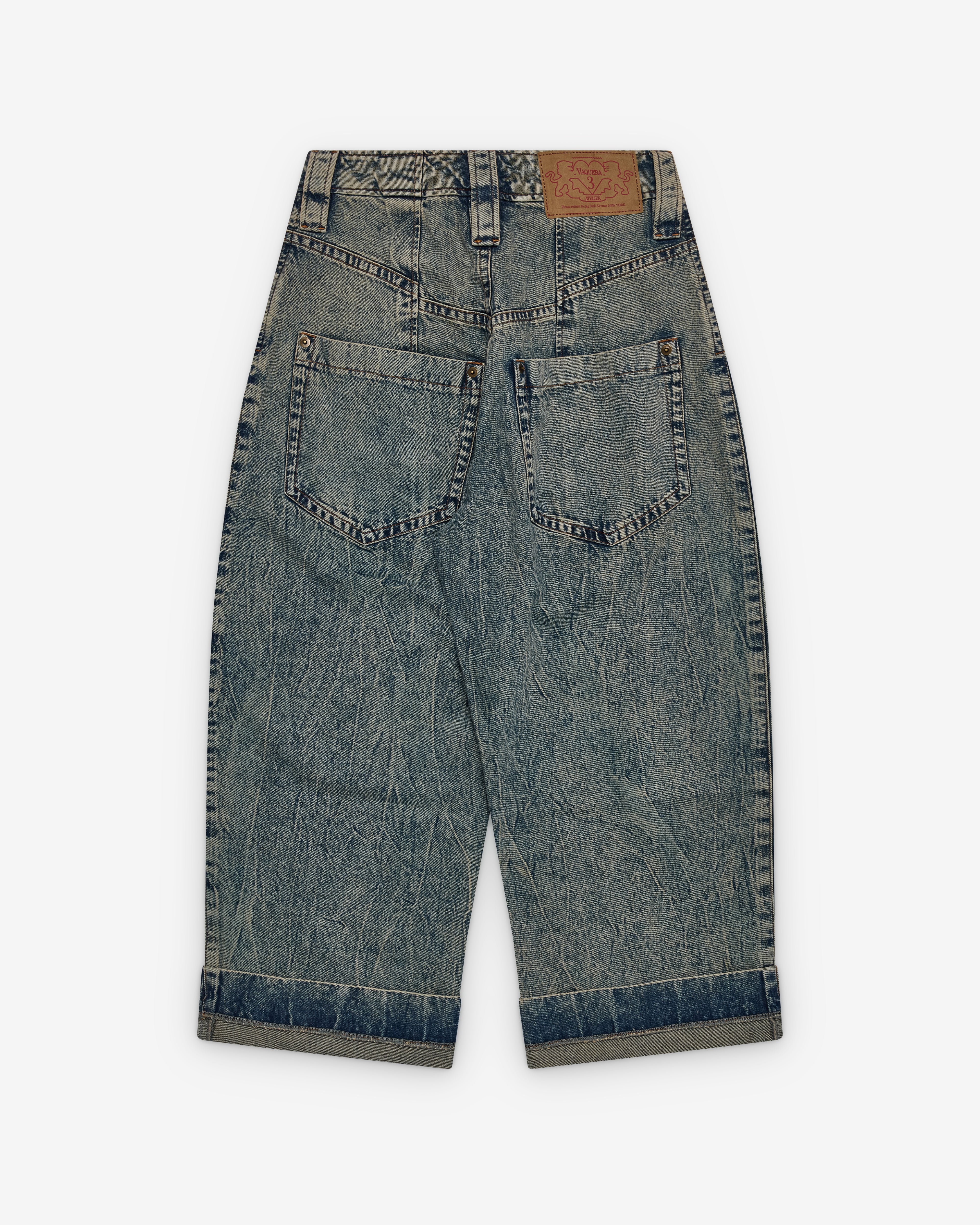 Vaquera - Women's Baby Jeans - (Blue) - Image 2