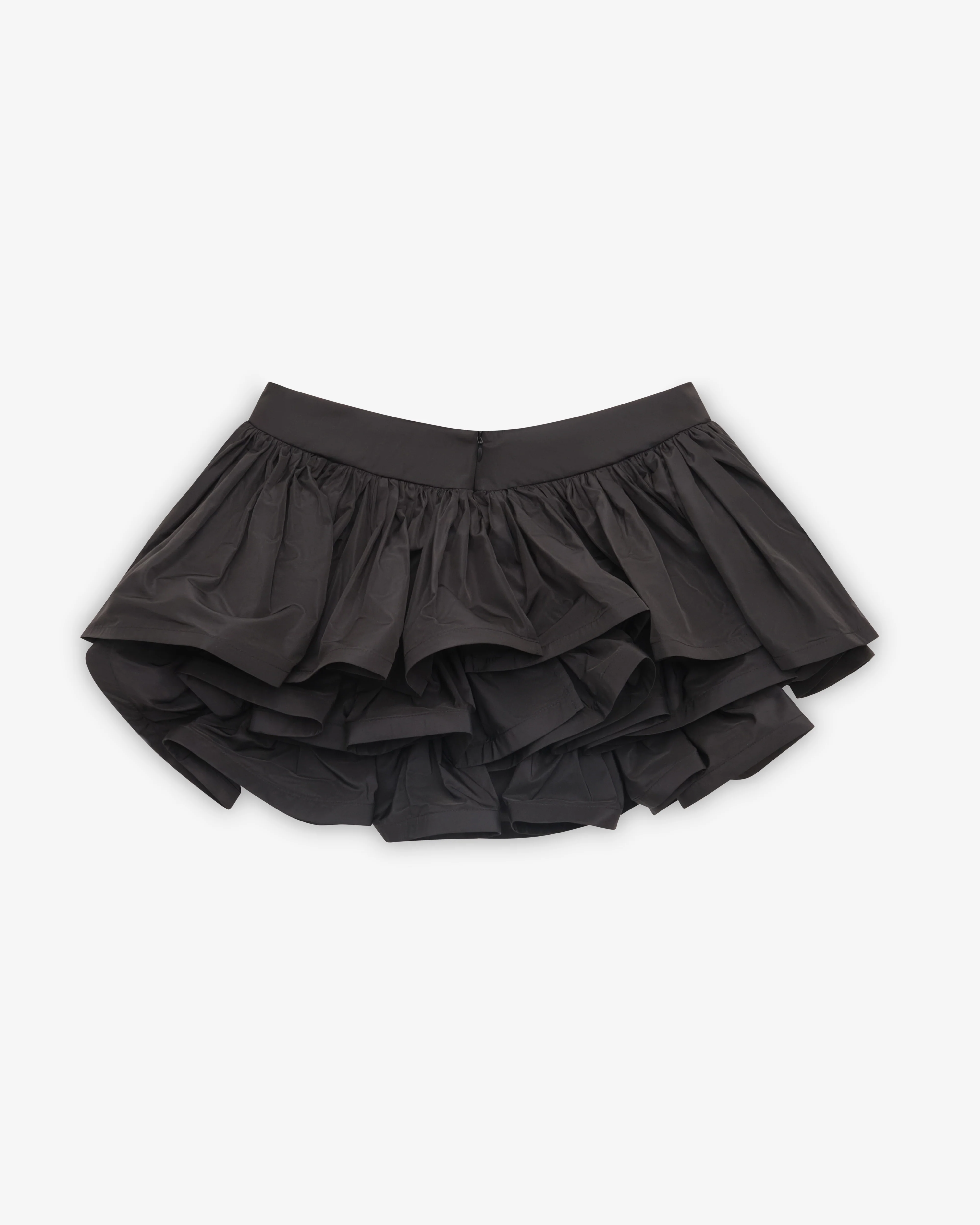 Vaquera - Women's Bustle Skirt - (Black) - Image 2