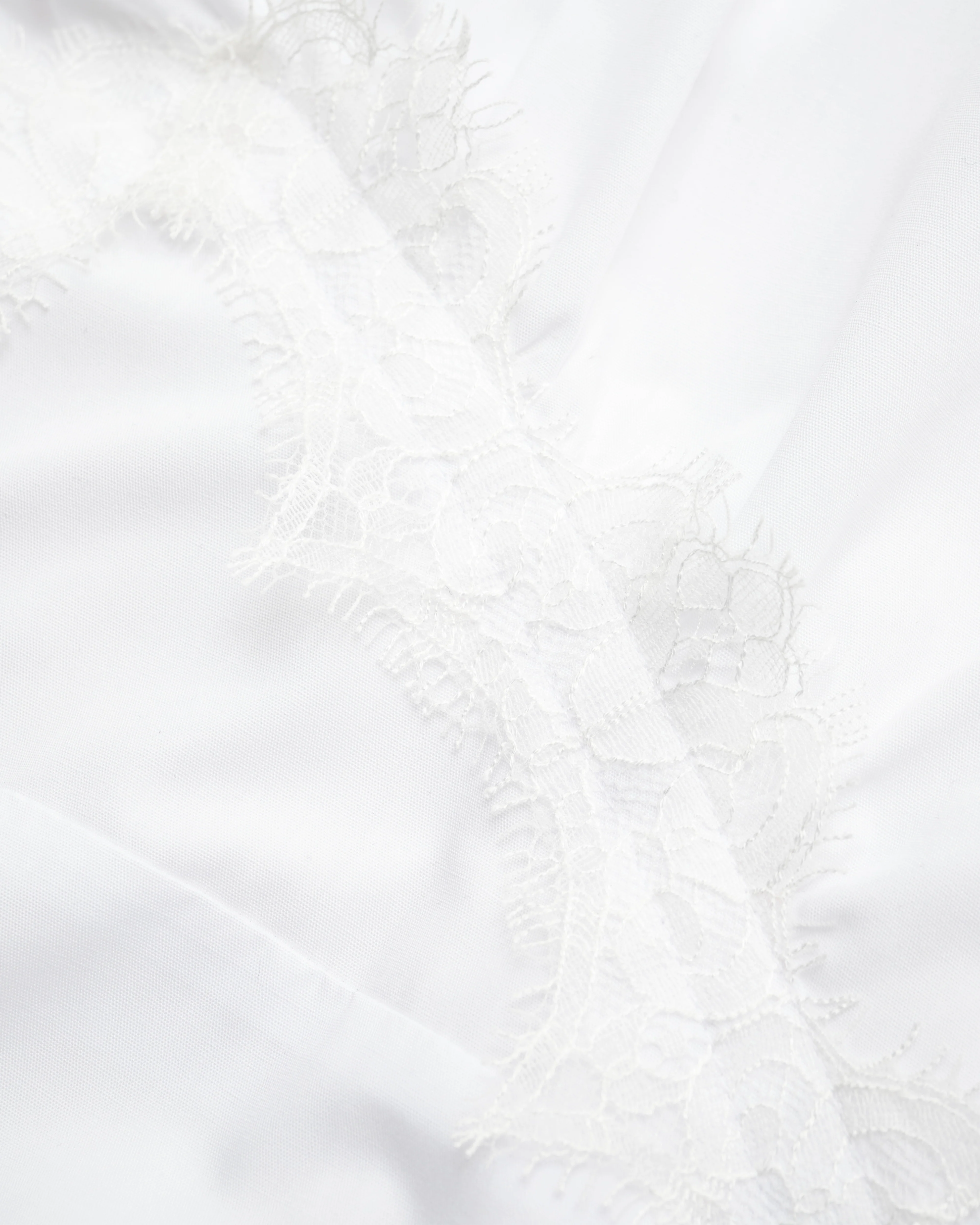 Vaquera - Women's Silk Dress - (White) - Image 3
