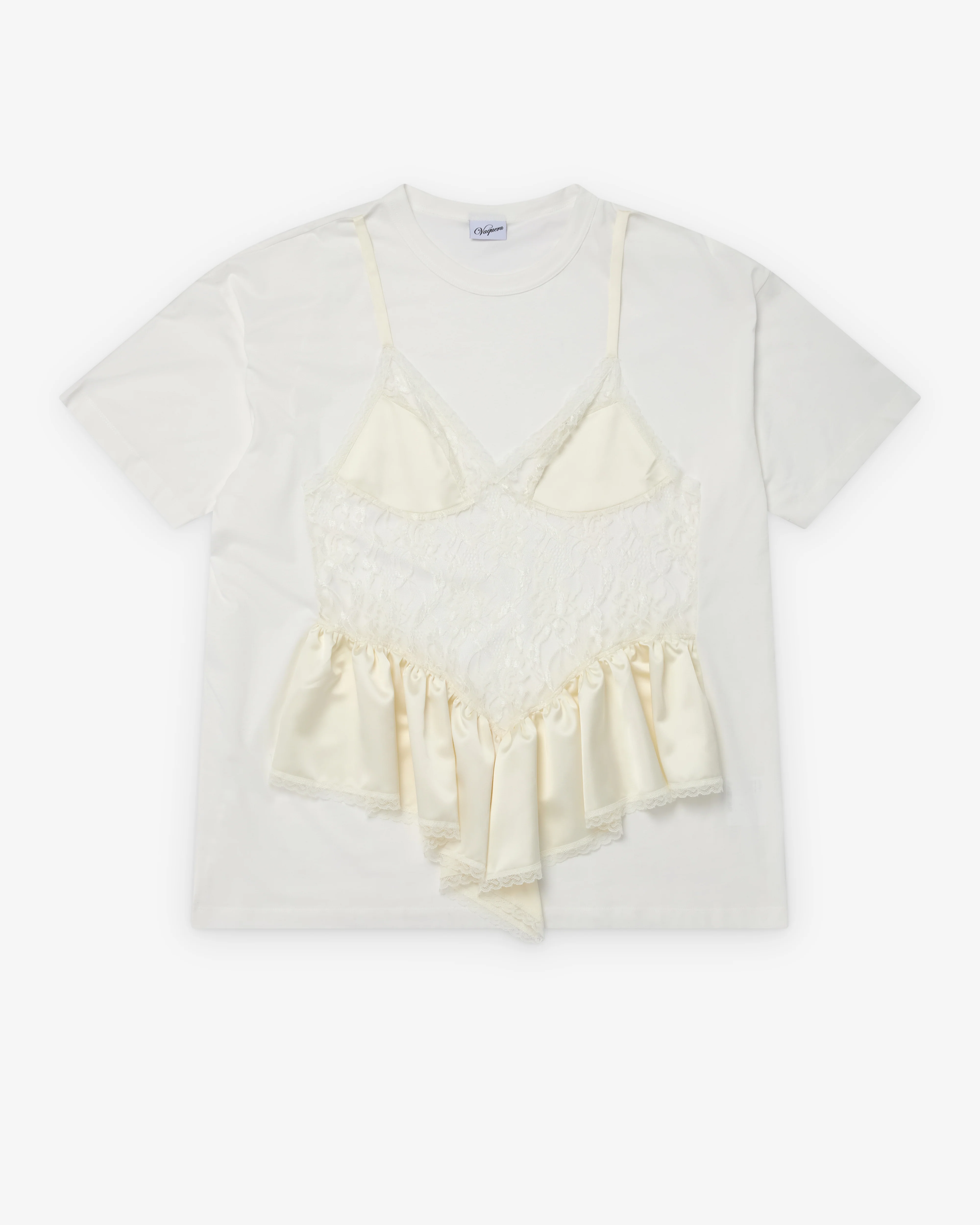 Vaquera - Women's Teddy T Shirt - (White)