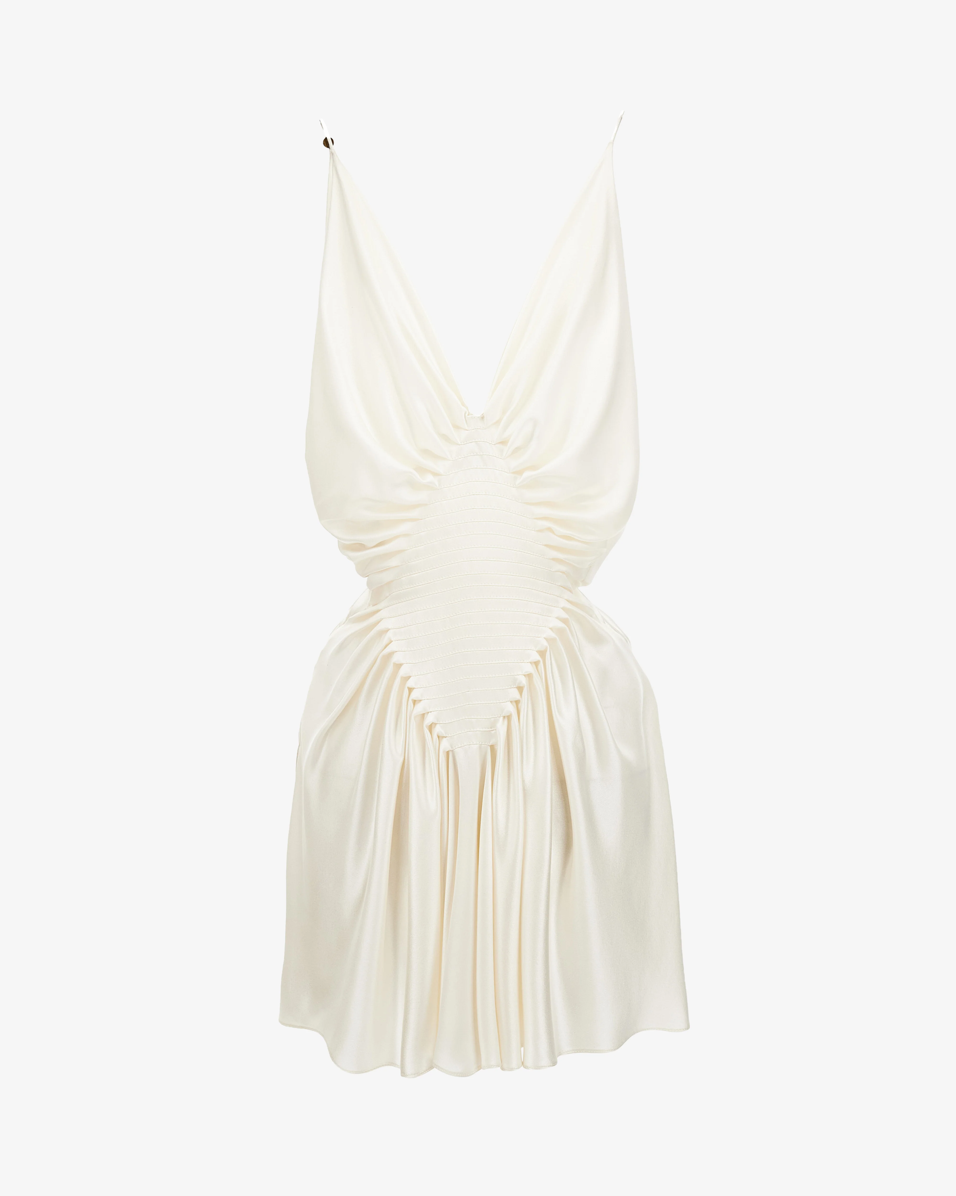 Versace - Women's Cocktail Dress - (Ivory) - Image 2