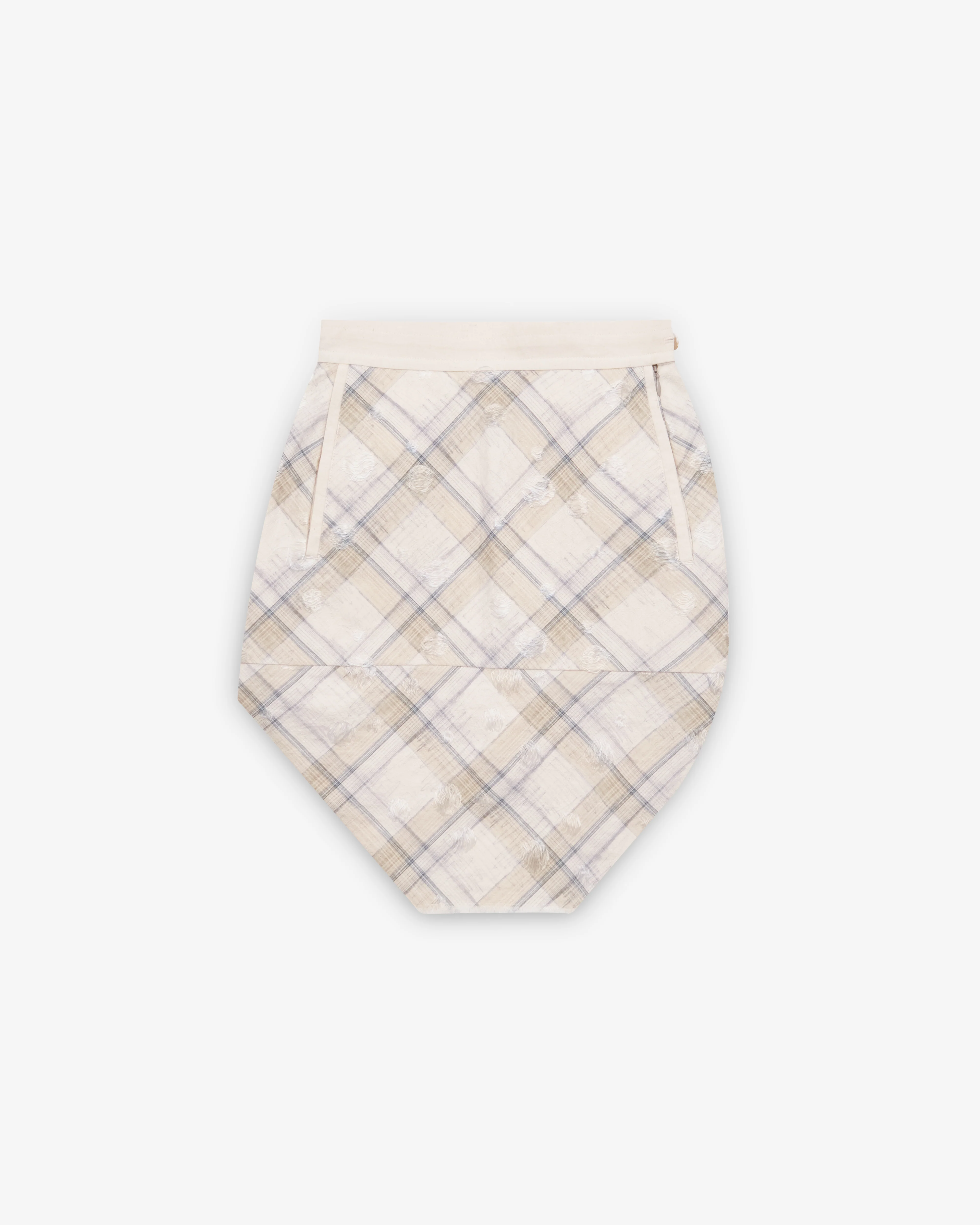 Vivienne Westwood - Women's Mini Frame Skirt - (Ecru) - Image 2