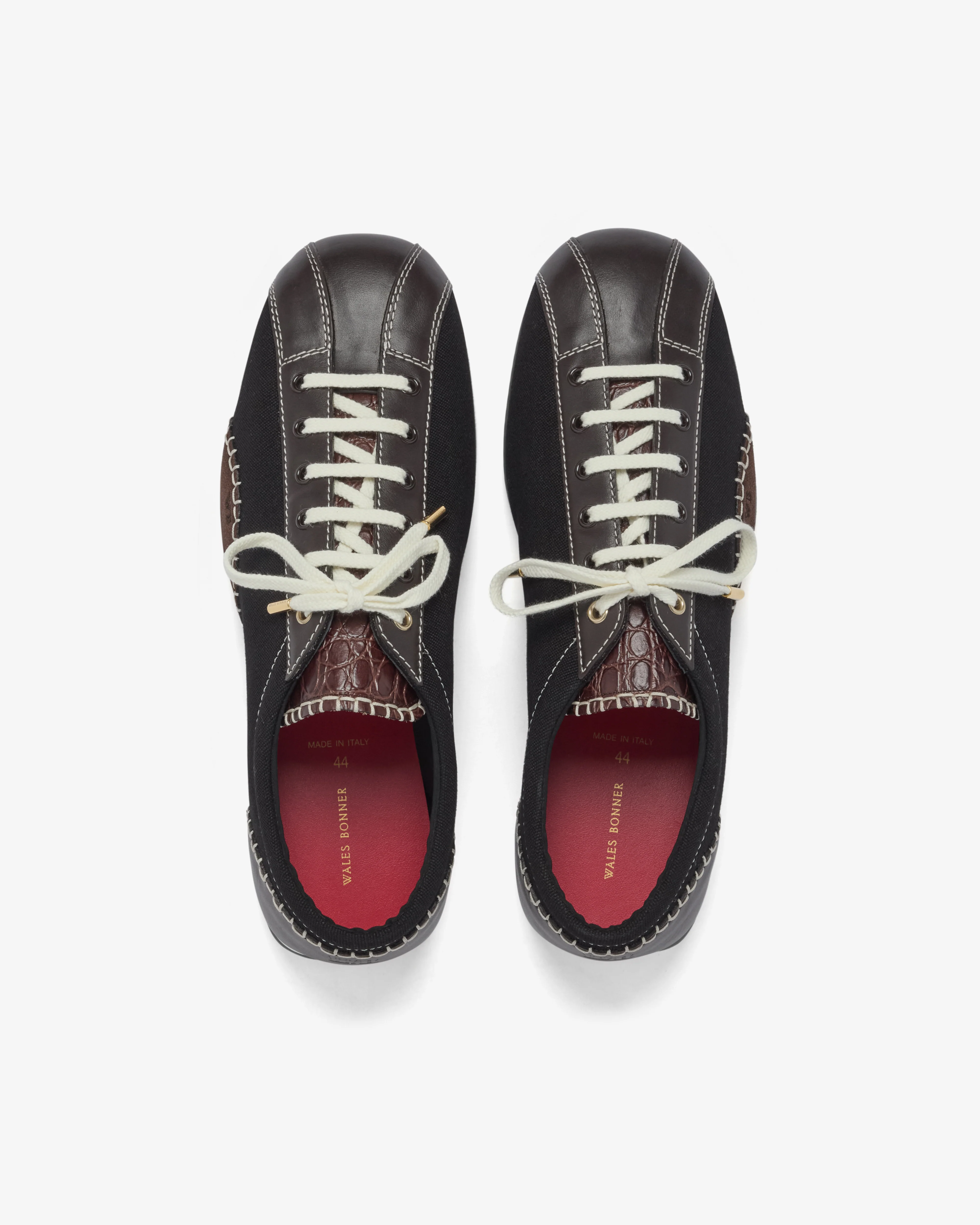 Wales Bonner - Men's Paris Trainer - (Black) - Image 5