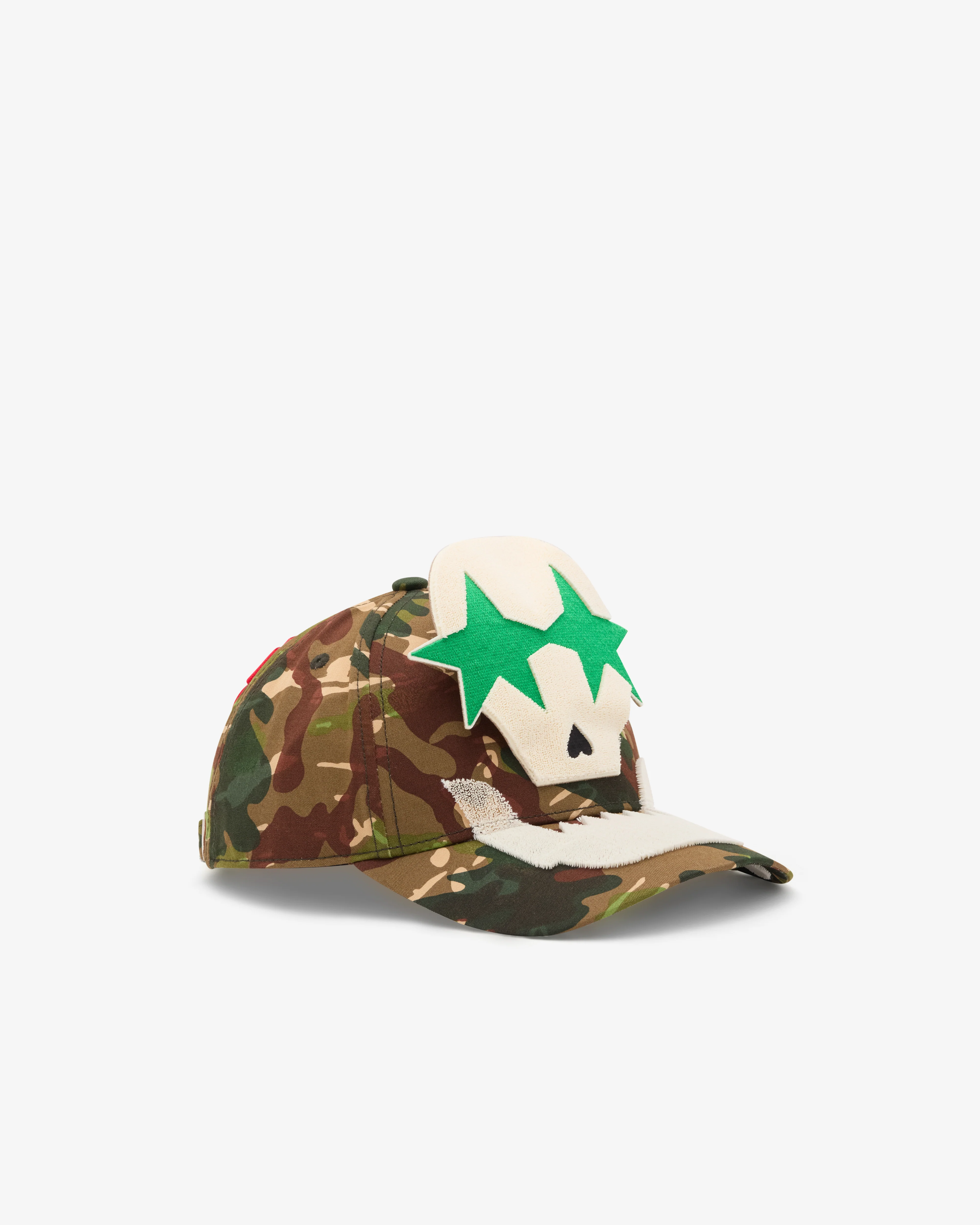 Walter Van Beirendonck - Men's Camo Cap - (Multi) - Image 2