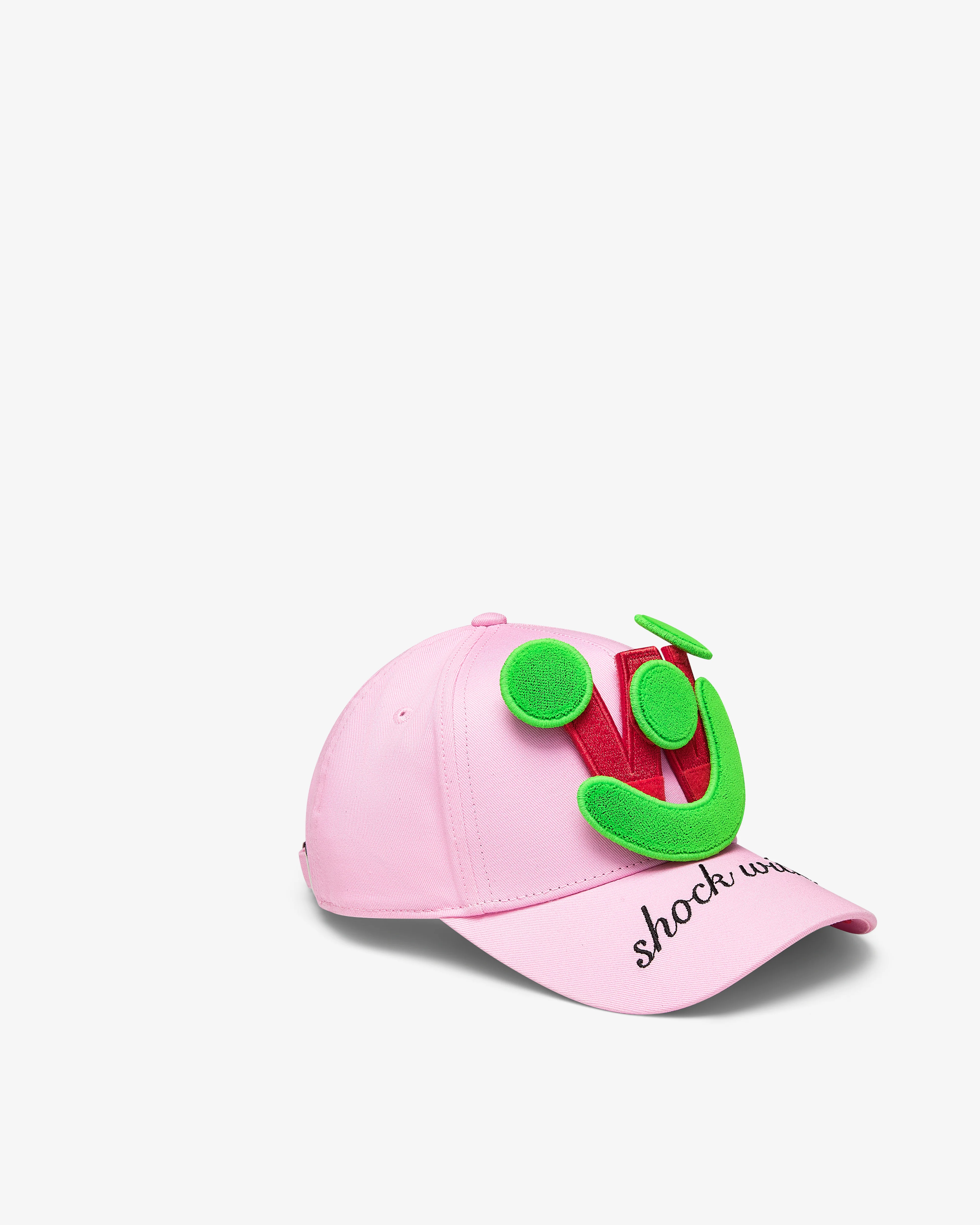 Walter Van Beirendonck - Men's Smiley Cap - (Rose Shadow) - Image 3