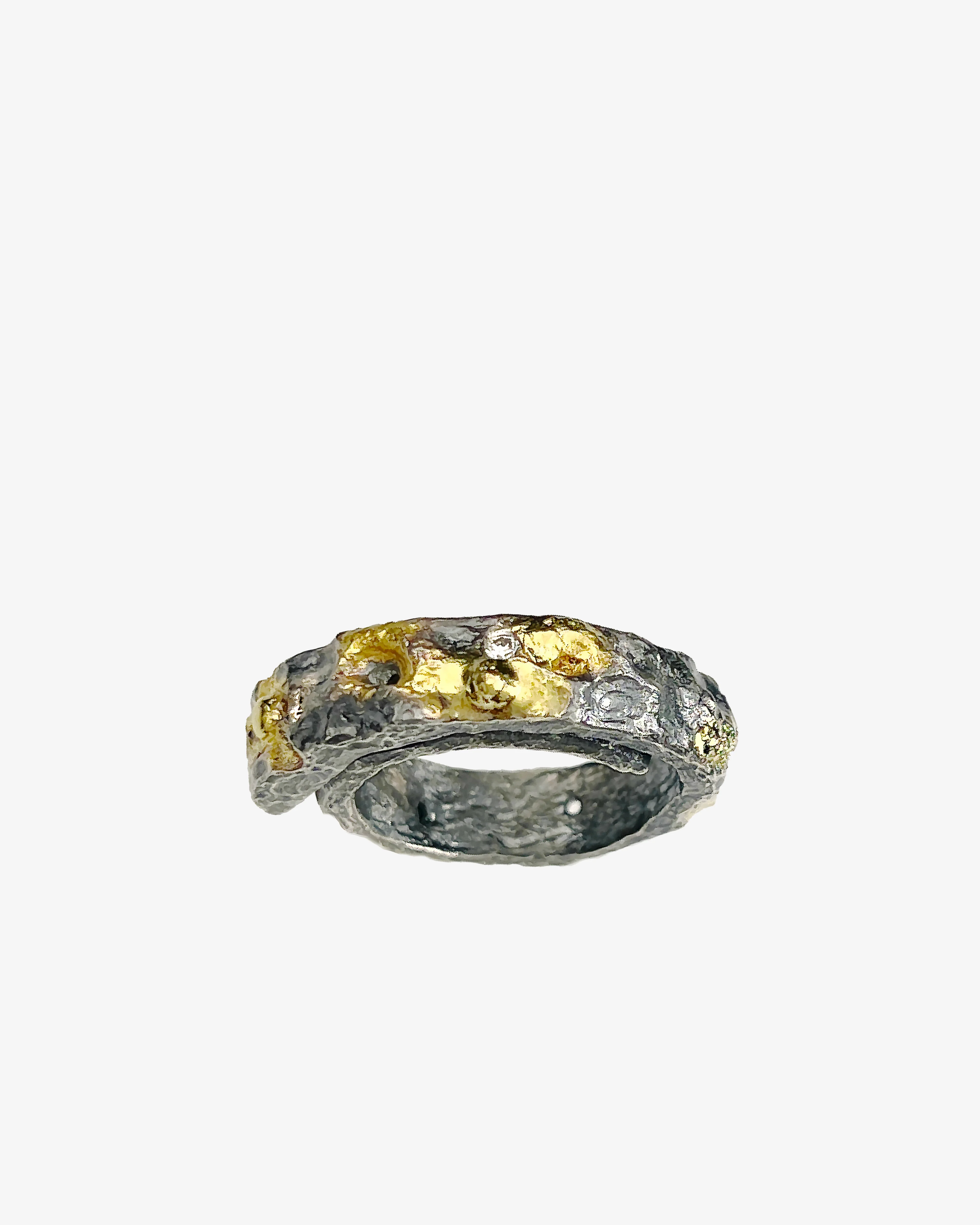 Weinan Pan - Medium Nomad Treasure Ring - (Silver) - Image 2