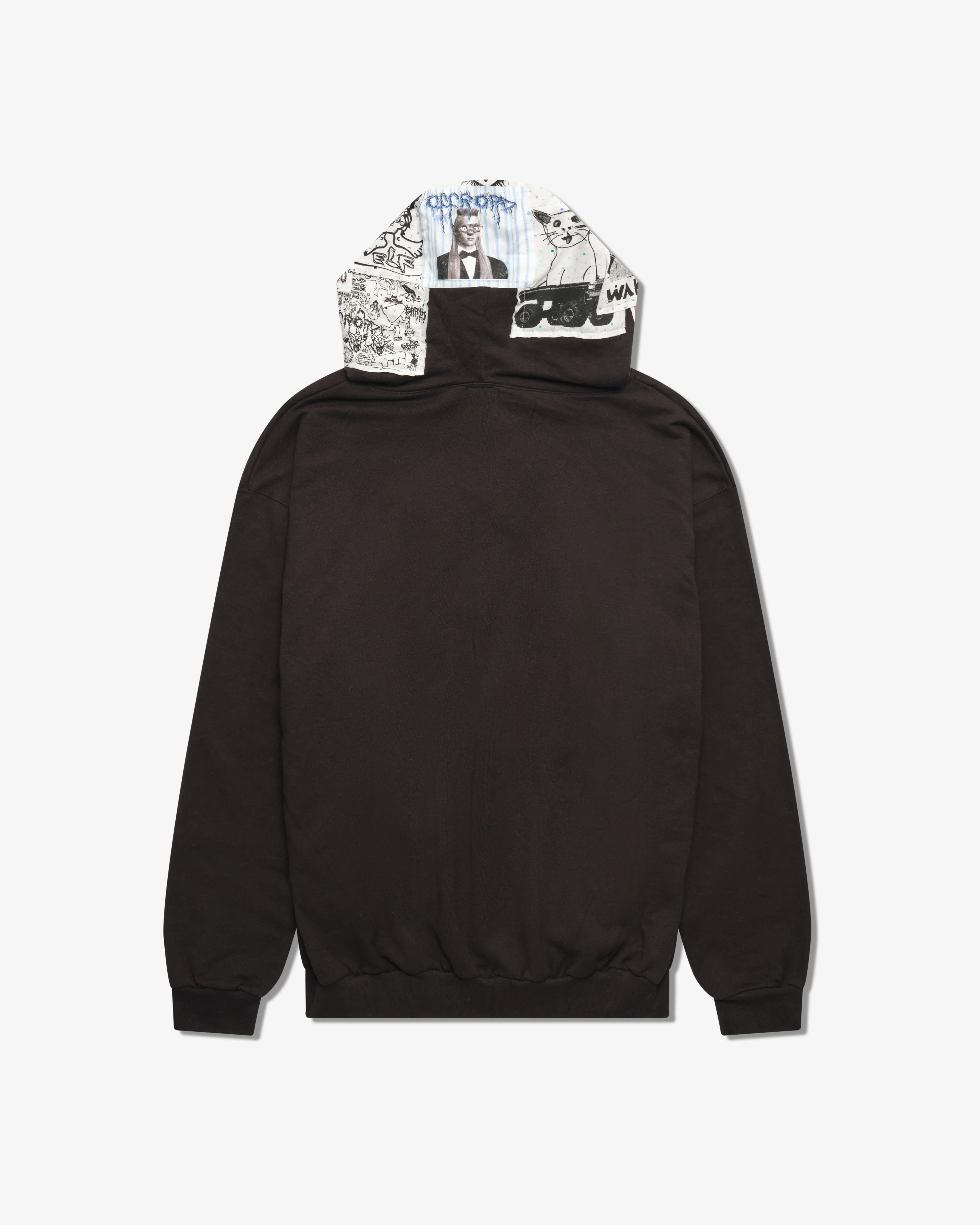Westfall - Men's Westfall Zip Patch Hoodie - (Black) - Image 2