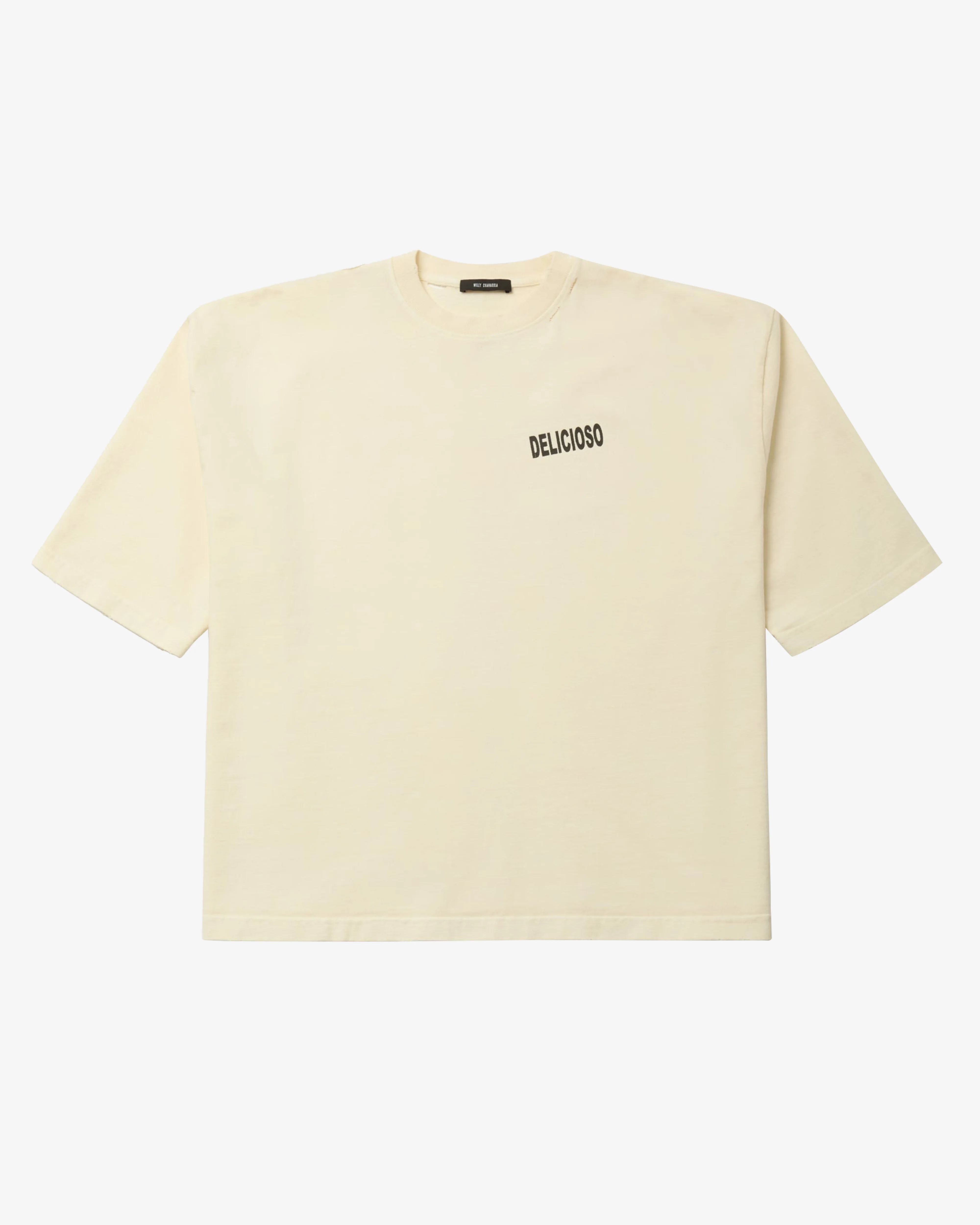 Willy Chavarria - Men's Willy's Taco Shop Buffalo Tee - (Masa)